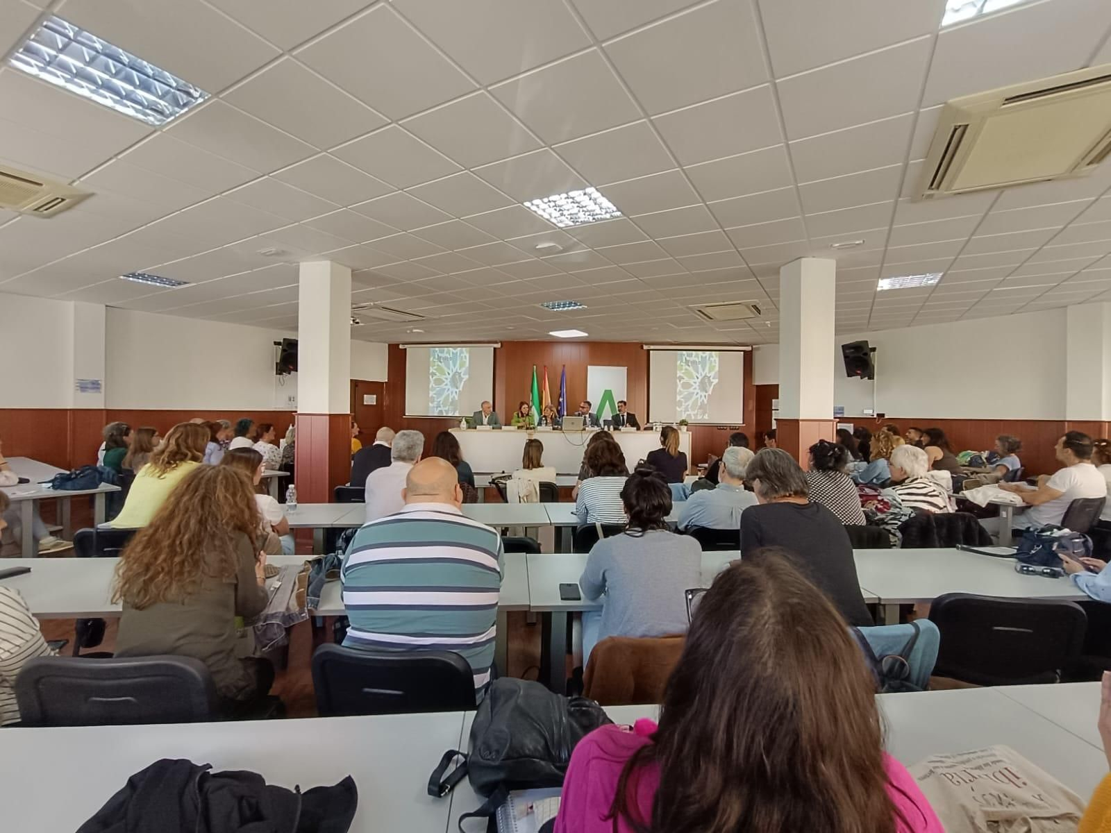 Una imagen de la inauguración de la XVIII edición de los Cursos de Flamenco del CEP de Cádiz.