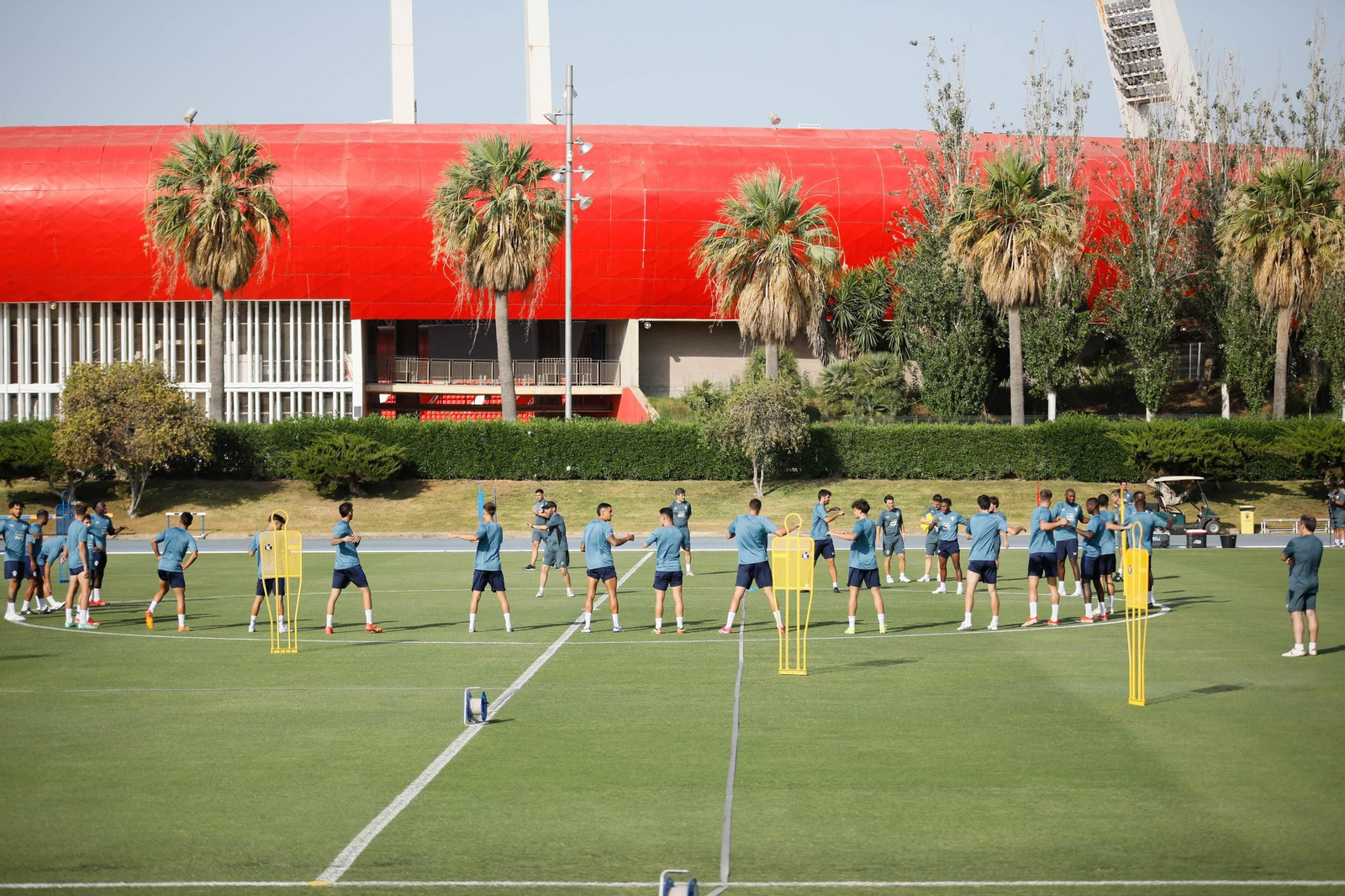 Primer entrenamiento pretemporada del Almería, en imágenes