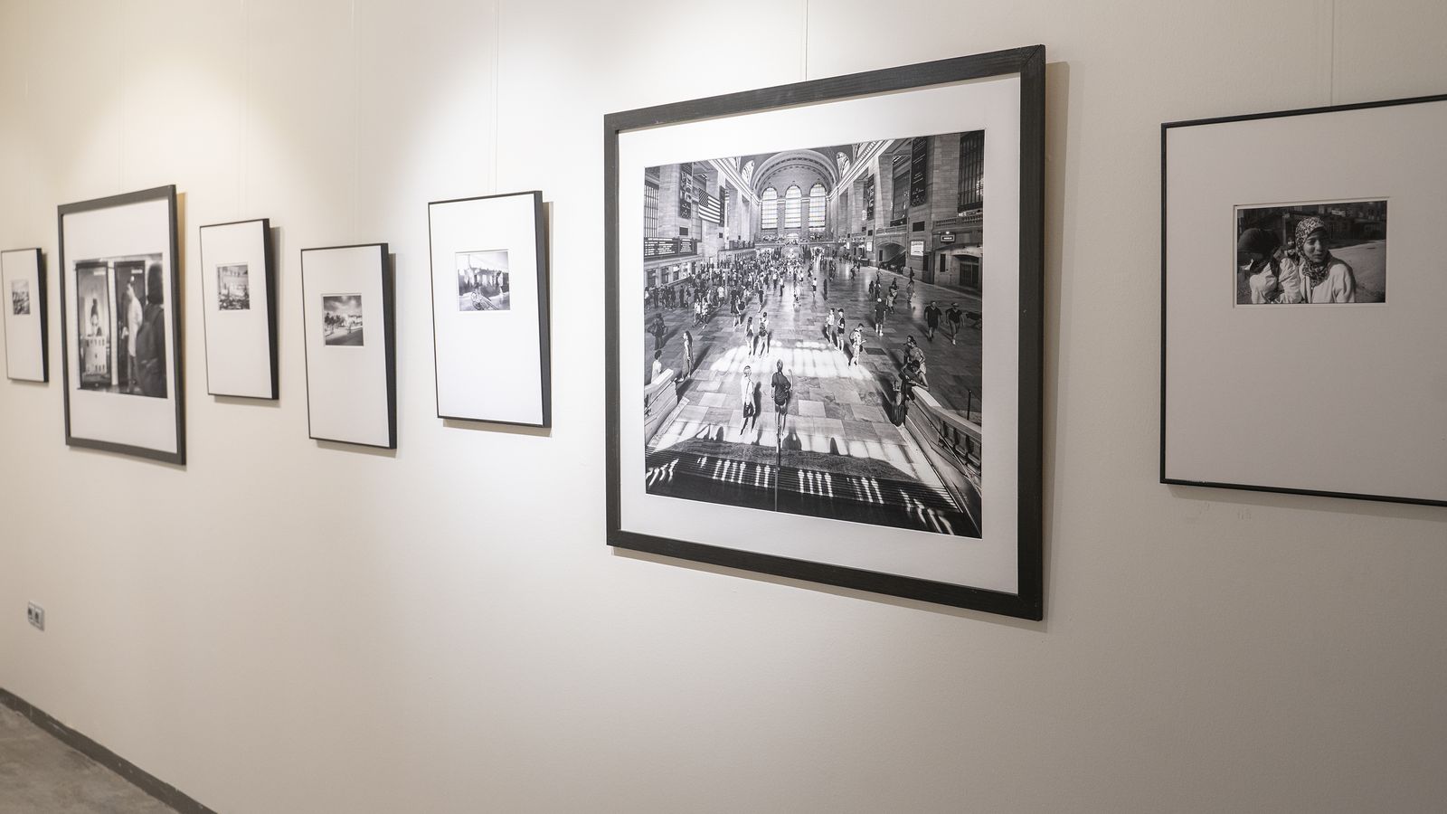 Obras expuestas en la muestra fotográfica.