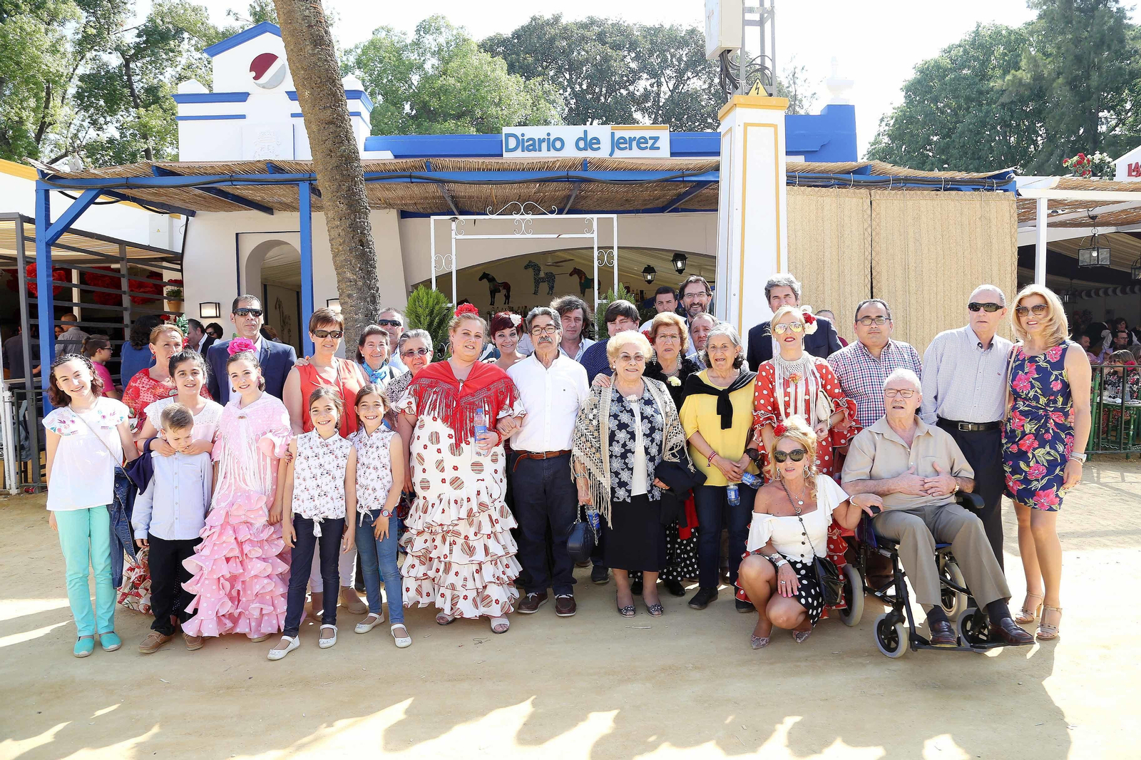 Miembros de la Asociación de Familiares y Enfermos de Parkinson de Jerez.