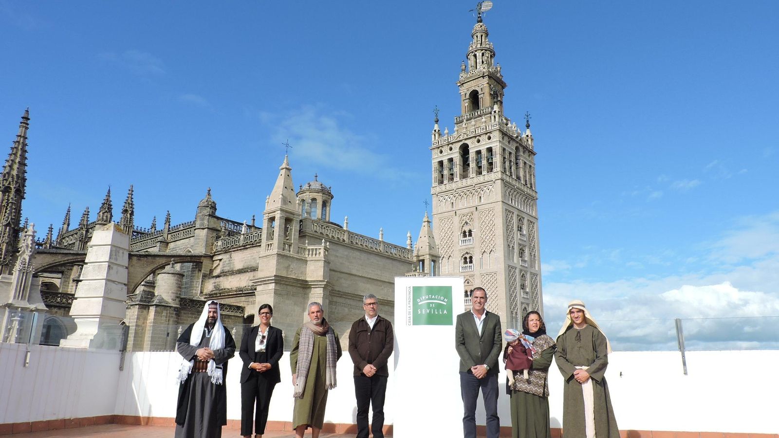 Presentación del Belén Viviente de Sanlúcar la Mayor.