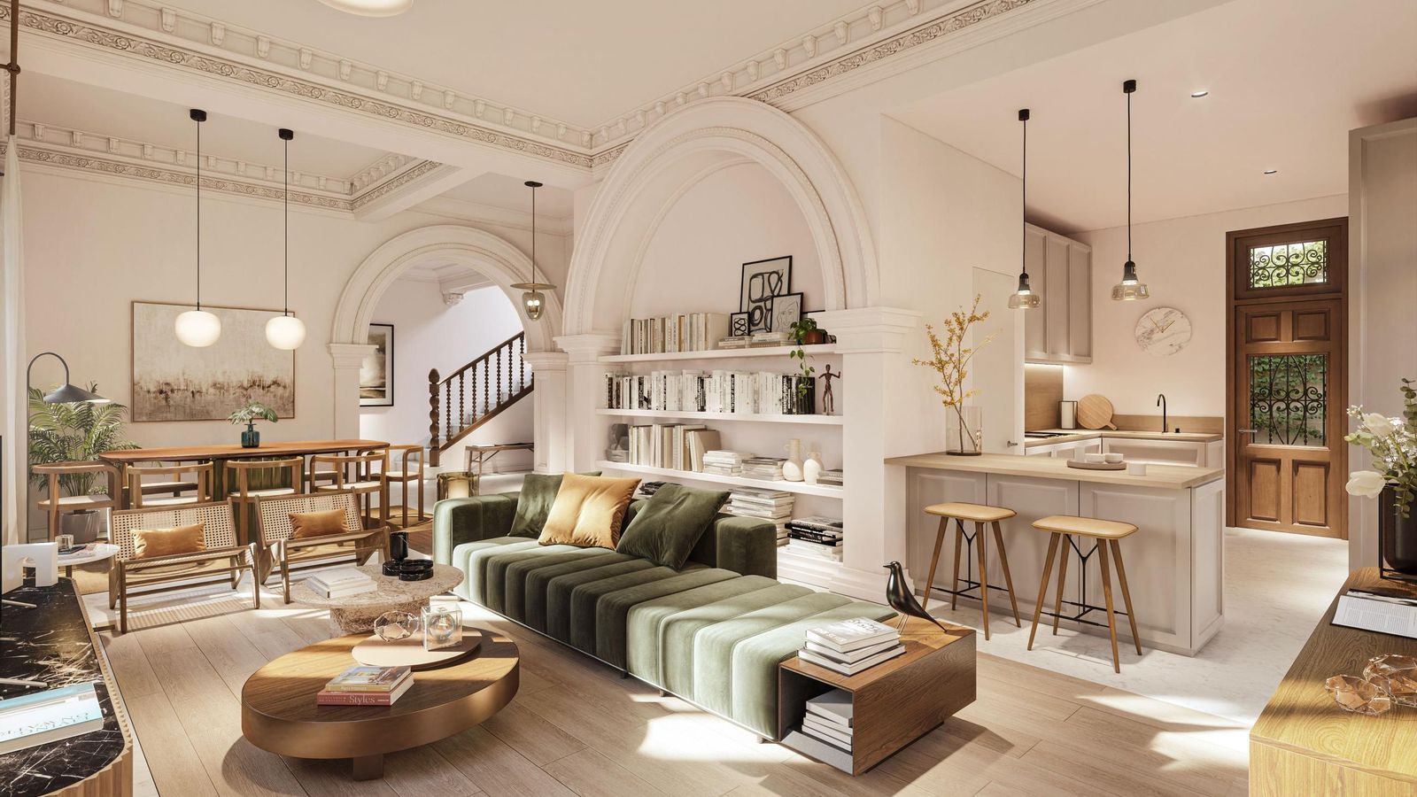 Las tipologías, de uno a tres dormitorios, cuentan con terrazas privadas o jacuzzi en los áticos.