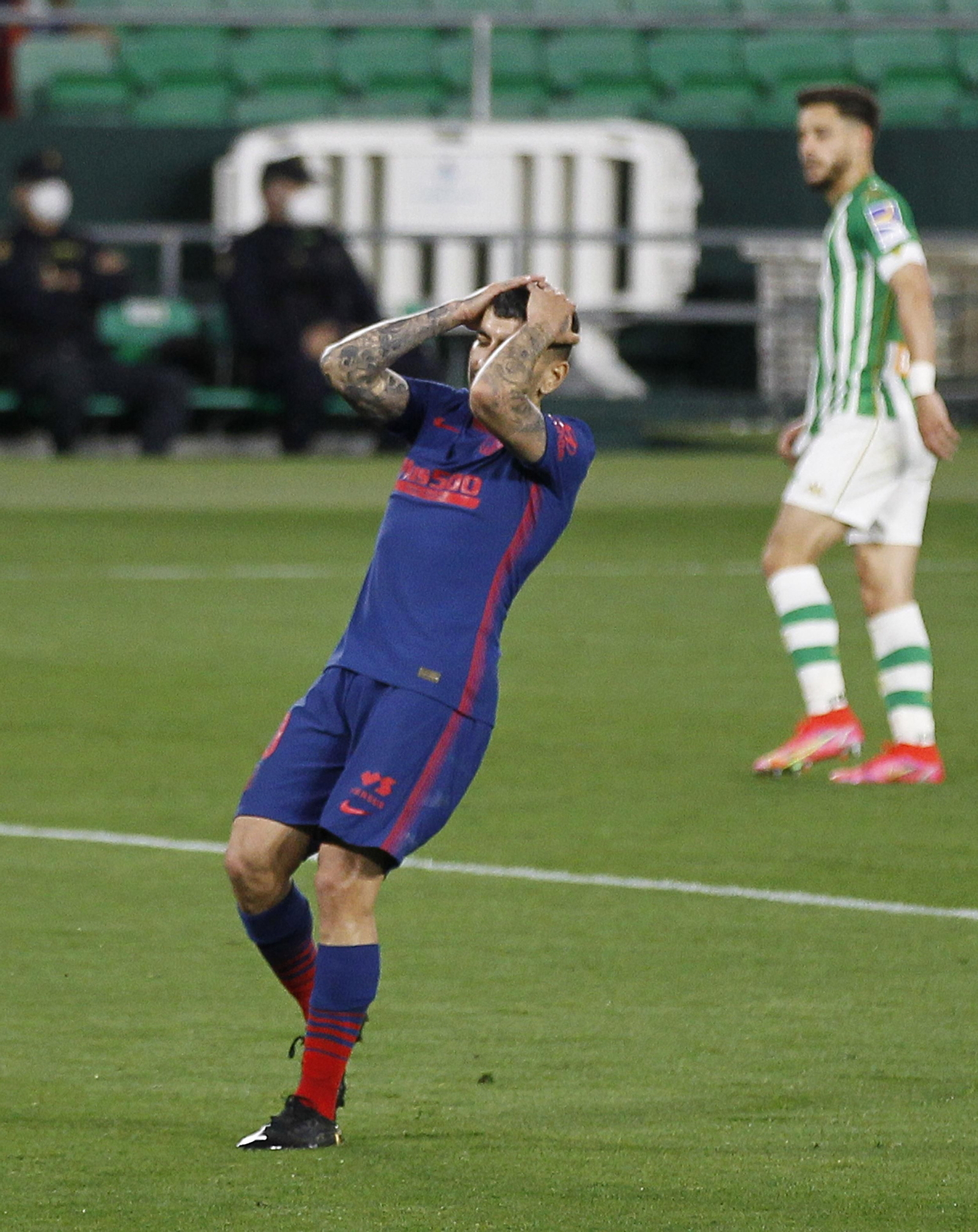 Las imágenes del Betis-Atlético de Madrid