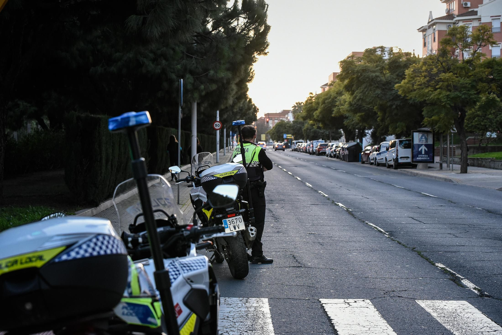 Imágenes del atropello a una mujer de 80 años en la Avenida de Andalucía
