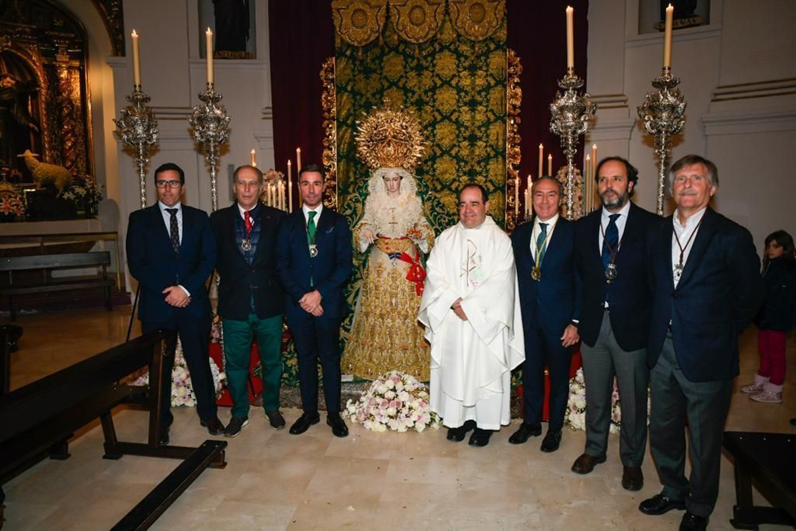 La cofradía de los Estudiantes inicia los actos del 75 aniversario de la Virgen de Gracia y Esperanza