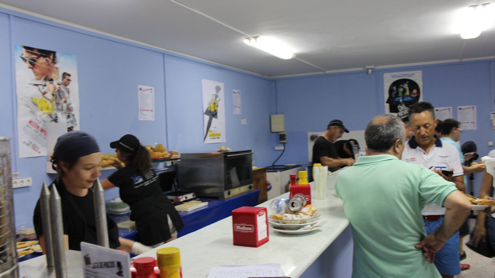 Bar del cine de verano de Vera.