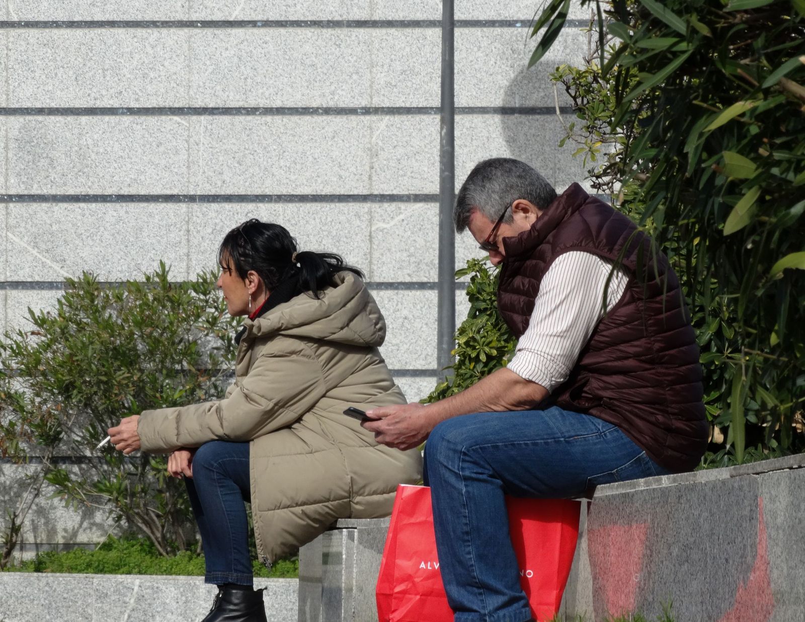 Fotografías de ambiente en la mañana del jueves