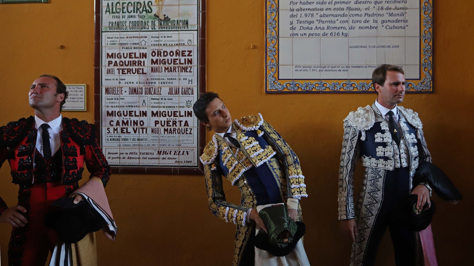 Patio de cuadrillas de la plaza de Las Palomas