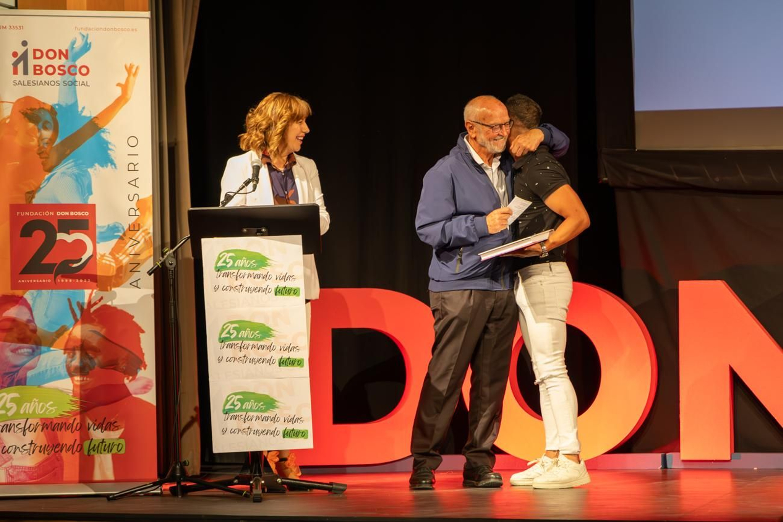 Celebración del 25 aniversario de la Fundación Don Bosco