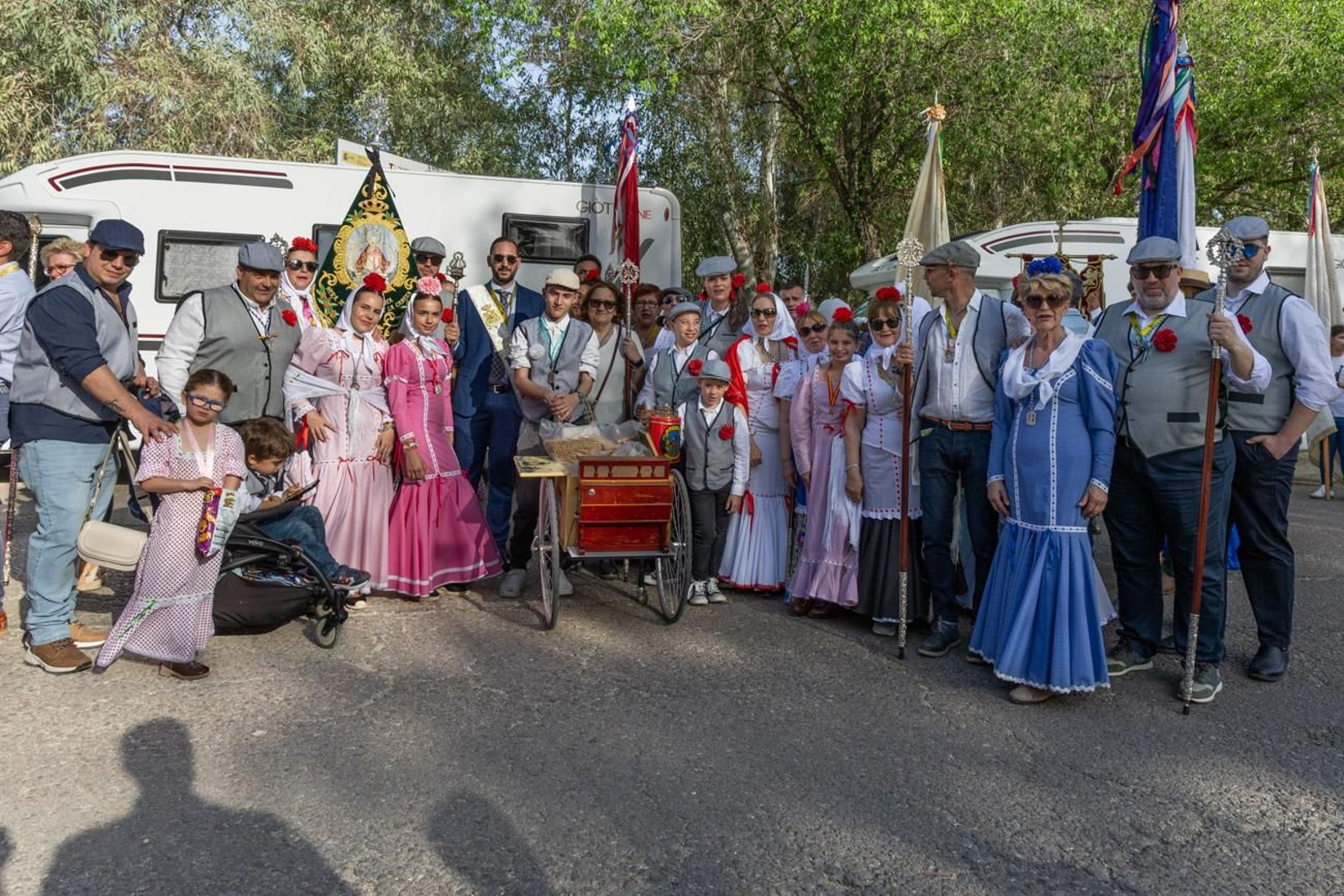 Recepción de Cofradías de la Romería de La Virgen de la Cabeza en Andújar