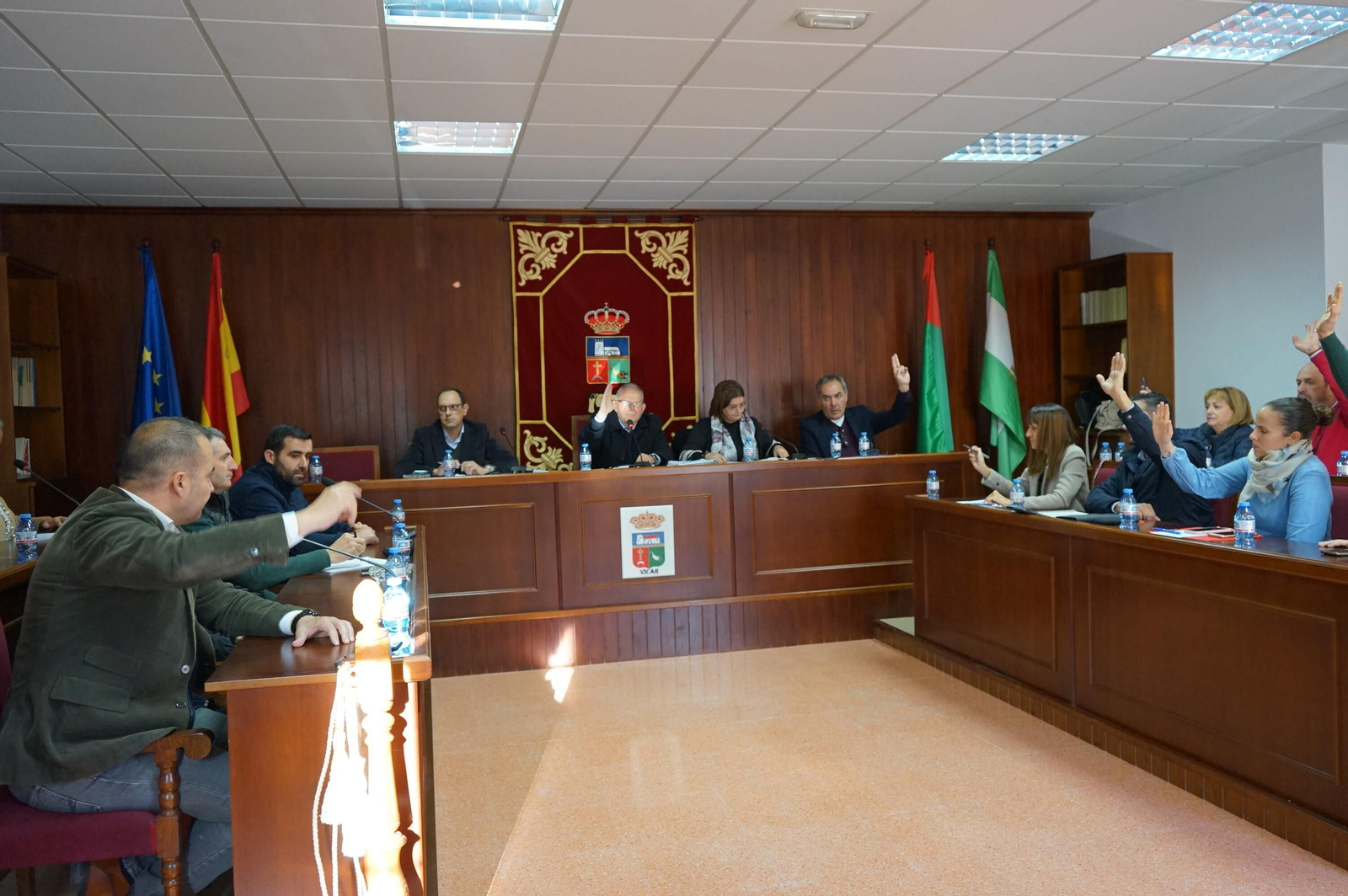 El debate de hasta siete mociones centra el último Pleno de 2022 de Vícar