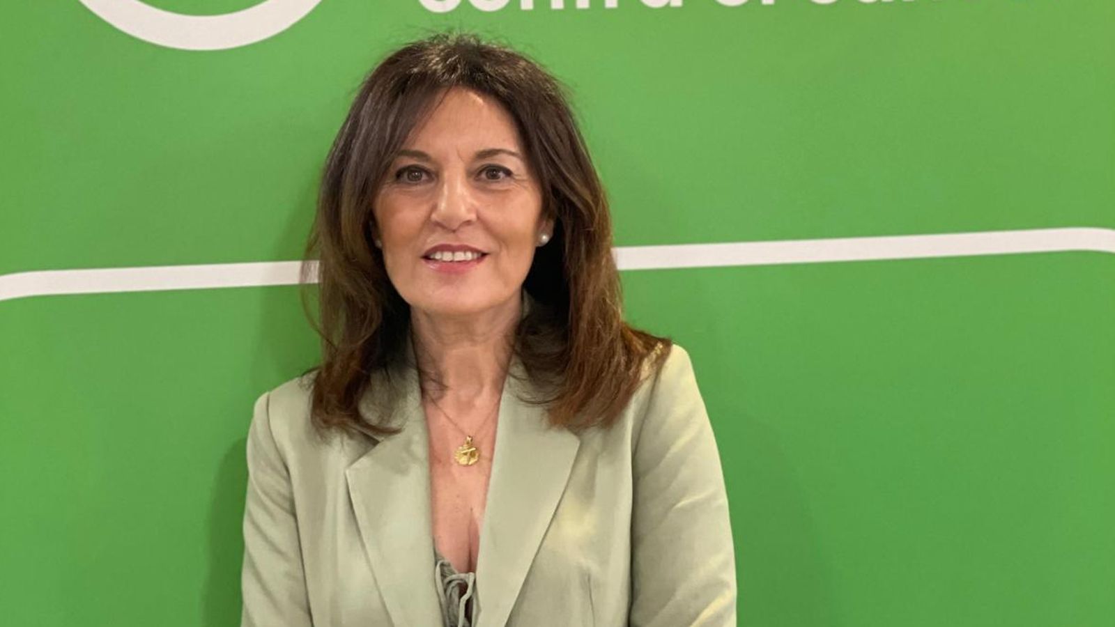 Magdalena Cantero, presidenta de la AECC en Almería.