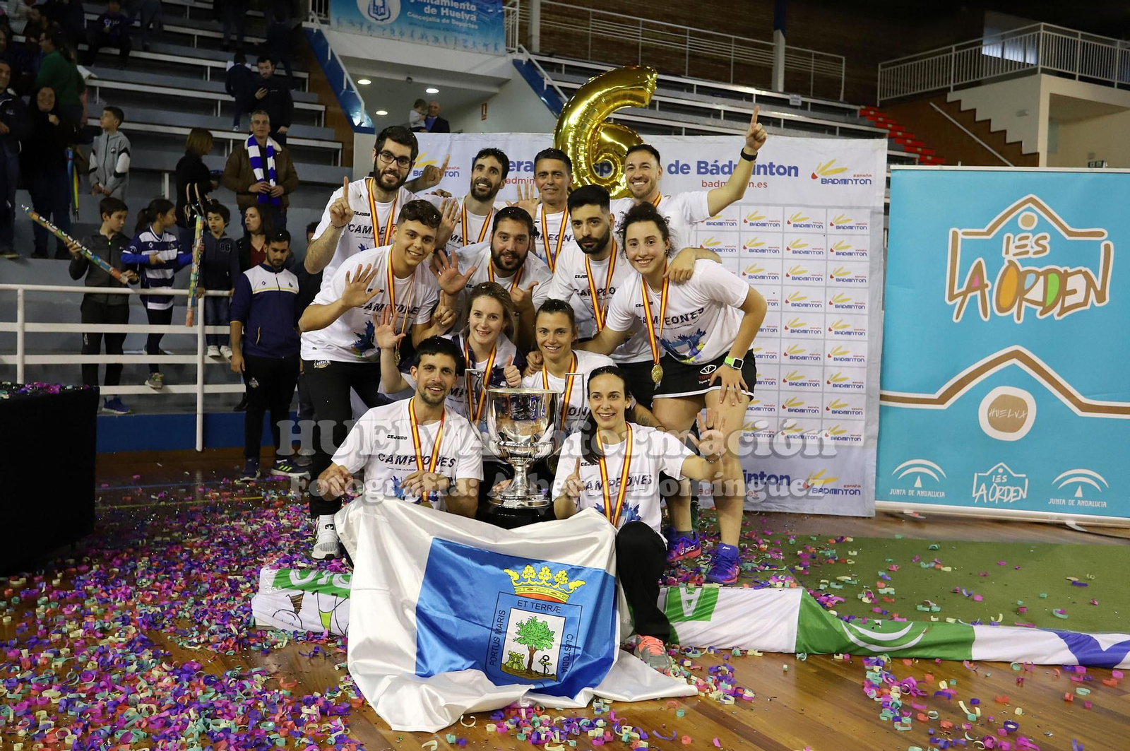 El IES Recreativo La Orden gana su sexto título de liga, en imágenes