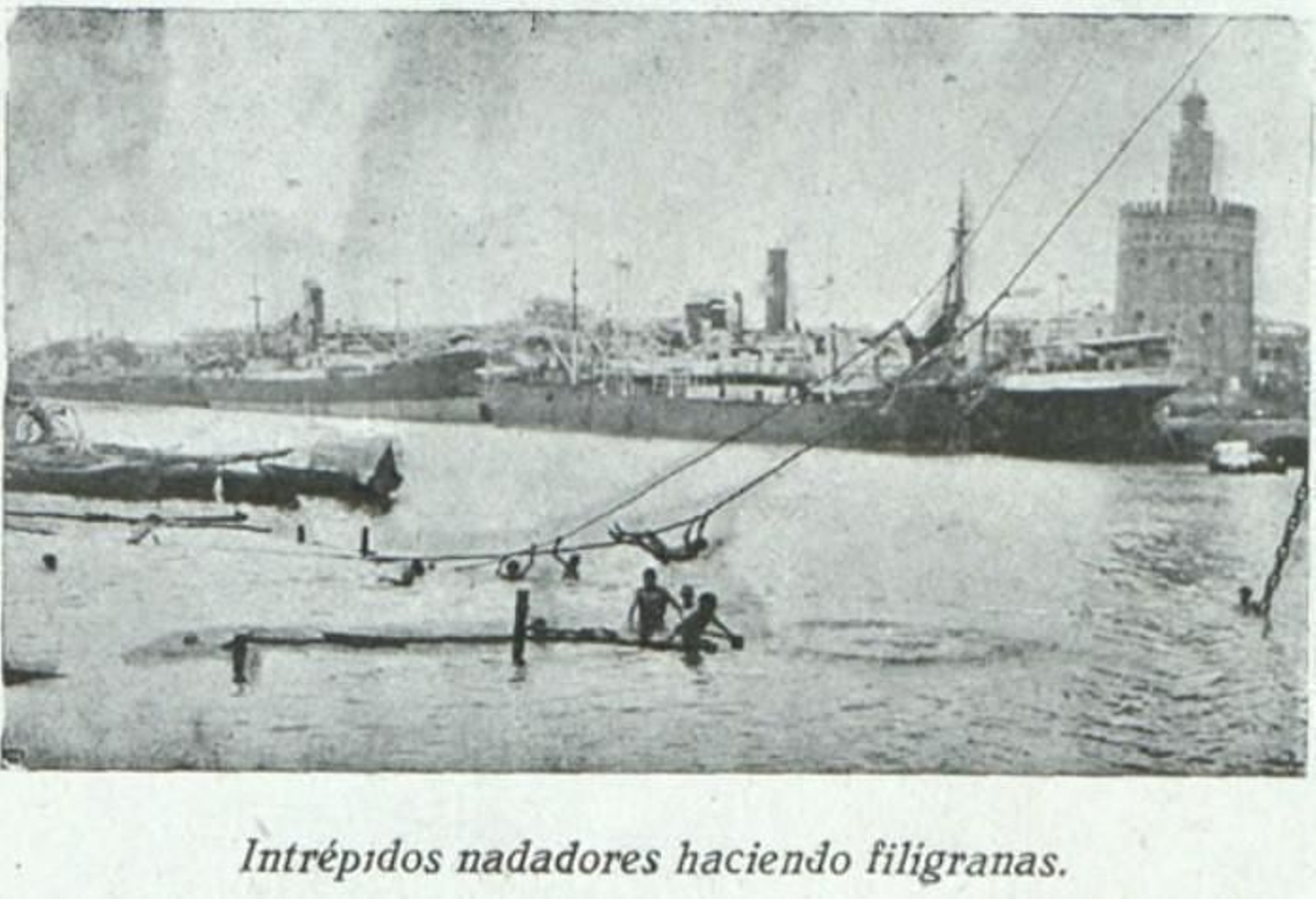 Zonas de baño históricas en Sevilla