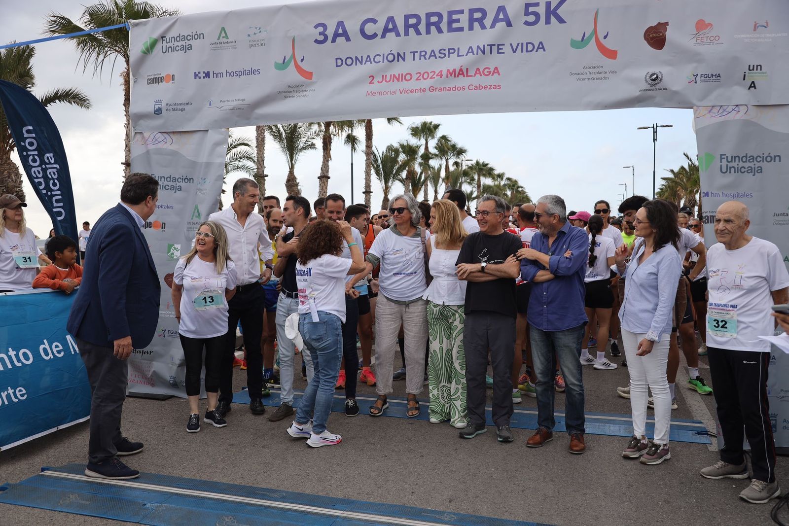 Las fotos de la 3ª carrera solidaria Memorial Vicente Granados en Málaga