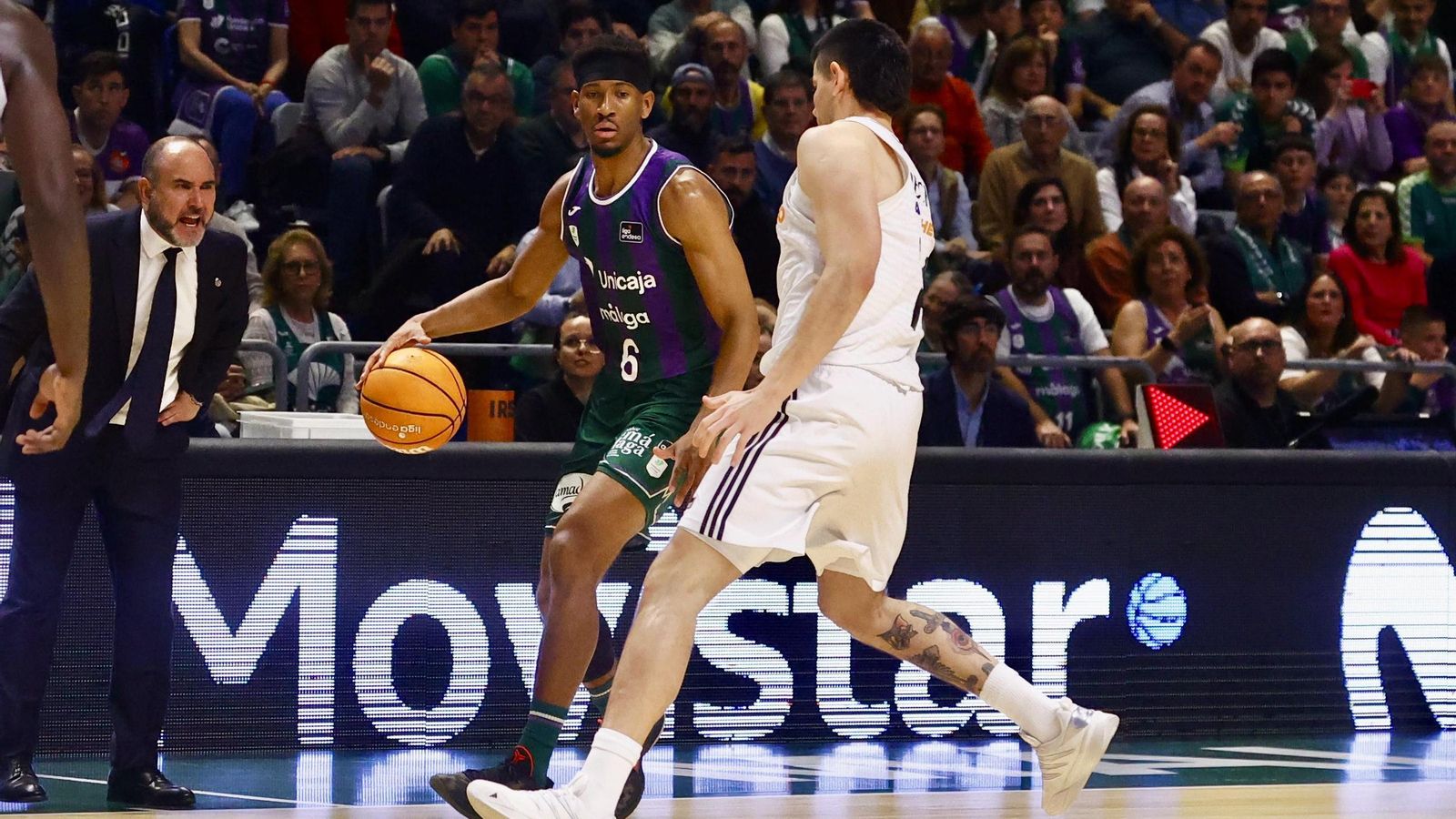 El Unicaja - Real Madrid de Liga Endesa, en fotos