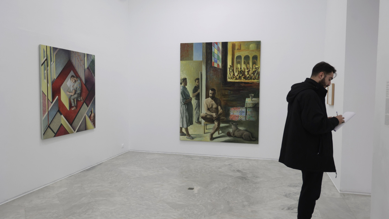 Imágenes de la exposición 'Devenir Pintura'