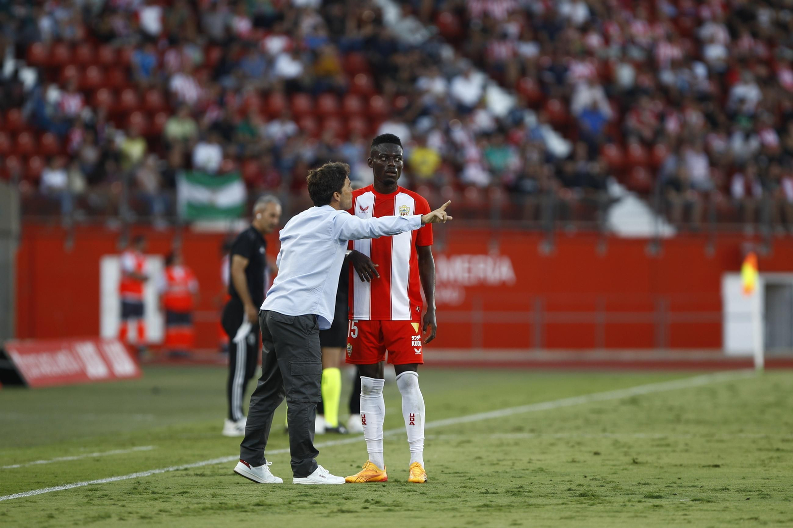 La victoria de la U.D. Almería ante el Real Burgos, en imágenes