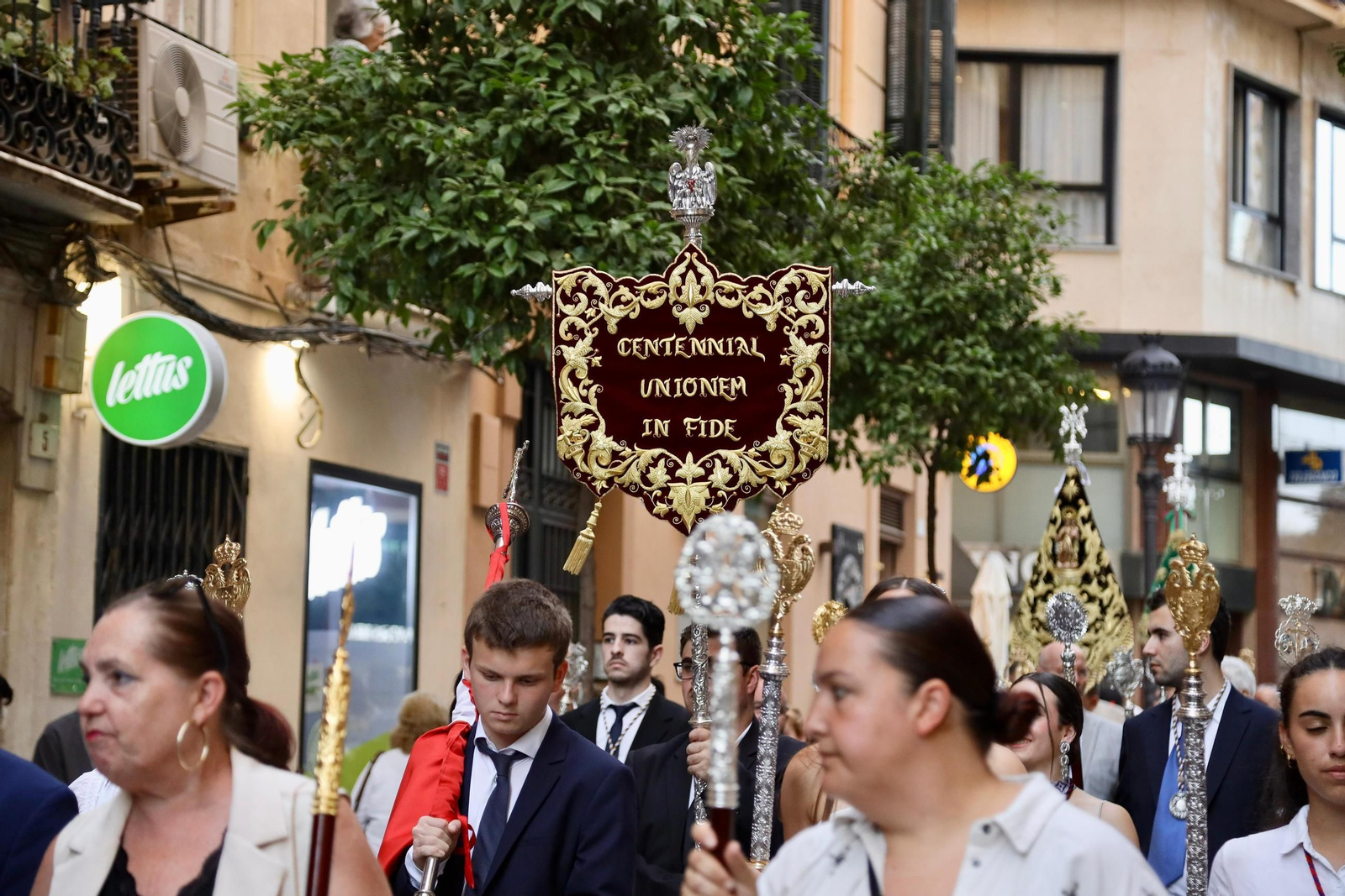 La procesión de los Santos Patronos de Málaga, en fotos