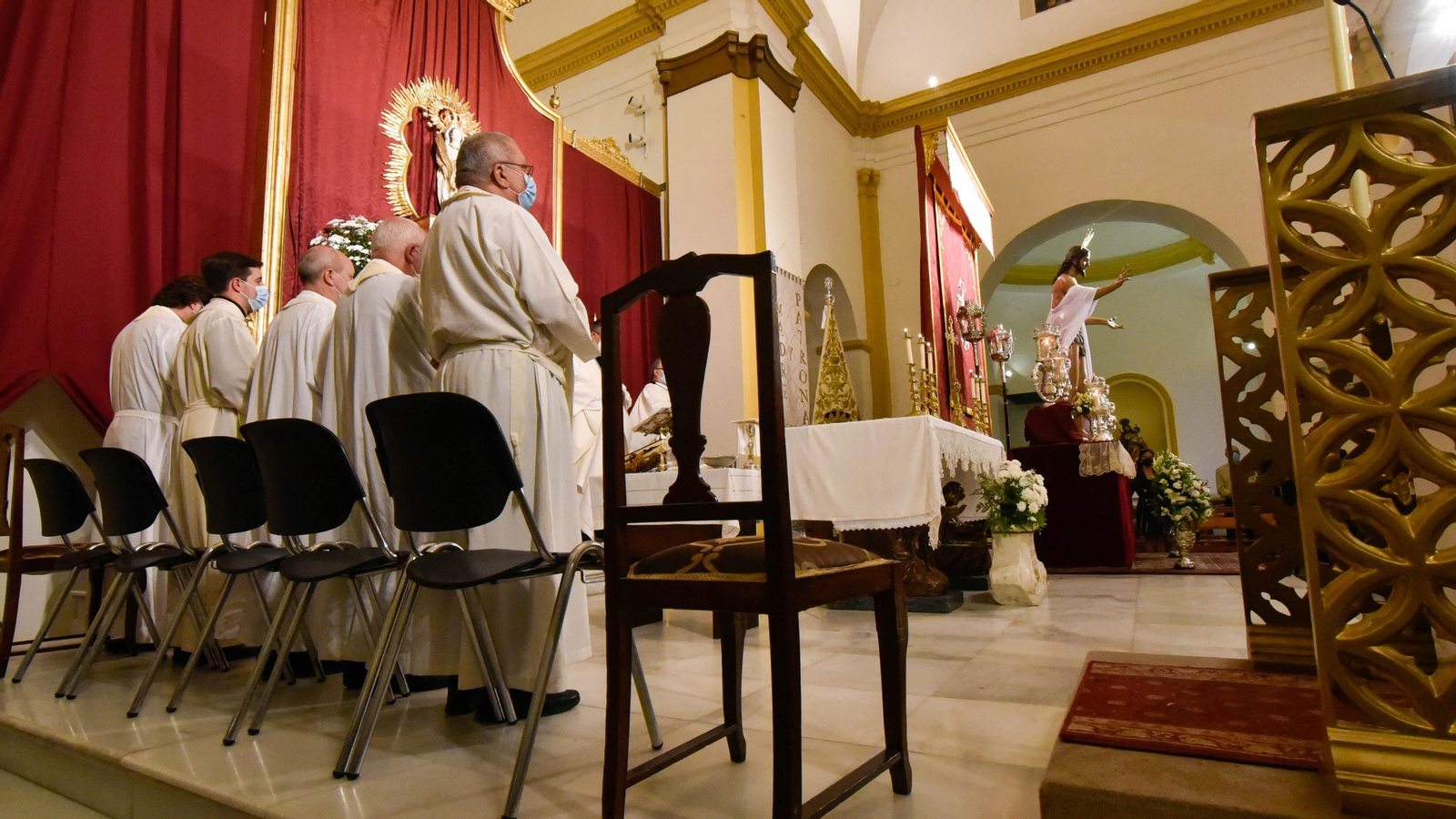 Las fotos de la Bendición de la nueva talla de Jesús Resucitado