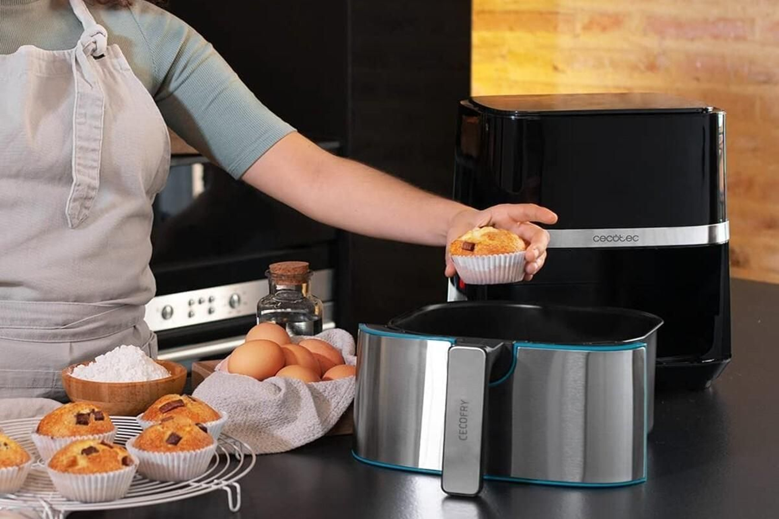 Cocina saludable con esta freidora sin aceite de Cecotec top ventas en Amazon ¡Ahora a mitad de precio!