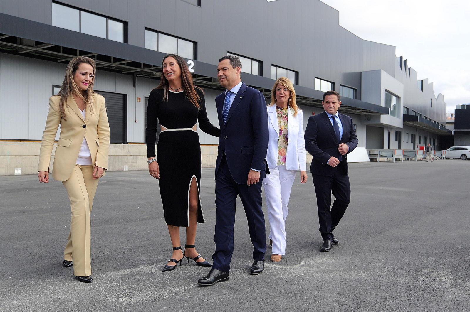 Imágenes del acto de inauguración del inicio de actividad de la Ciudad del Marisco