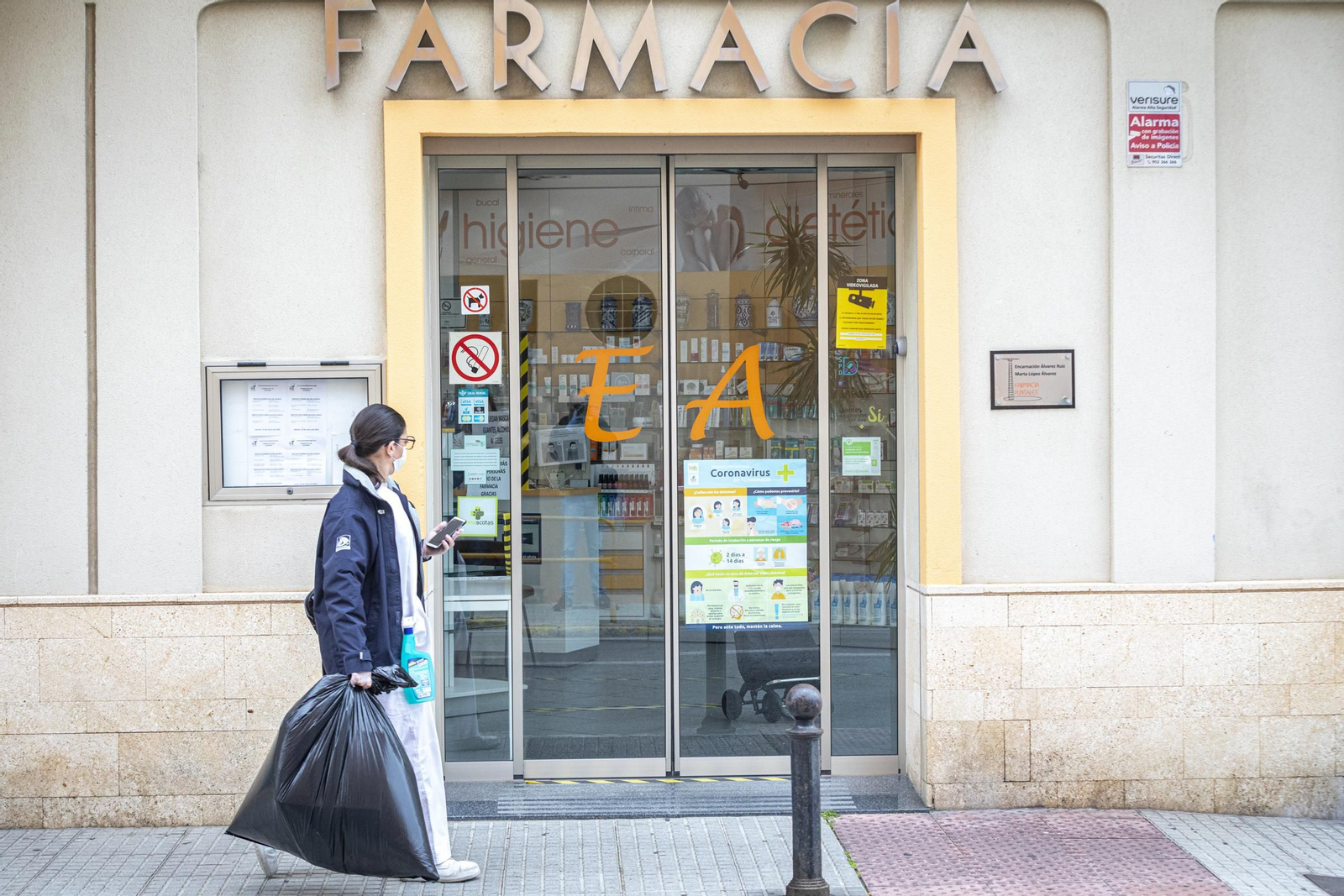 Tranquilidad en el barrio de Puntales