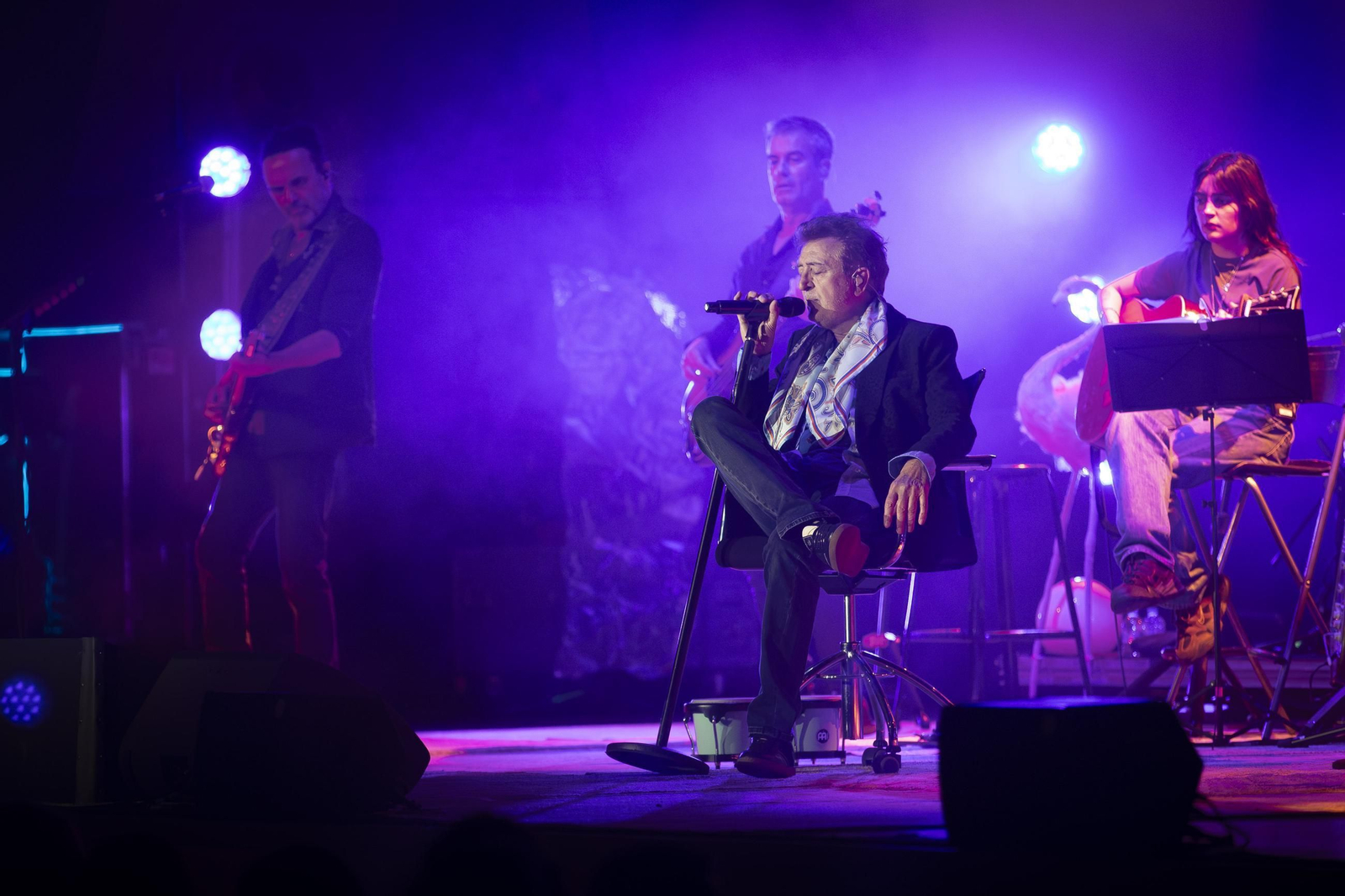Todas las imágenes del concierto de Manolo García en el Palacio de Congresos de Granada.
