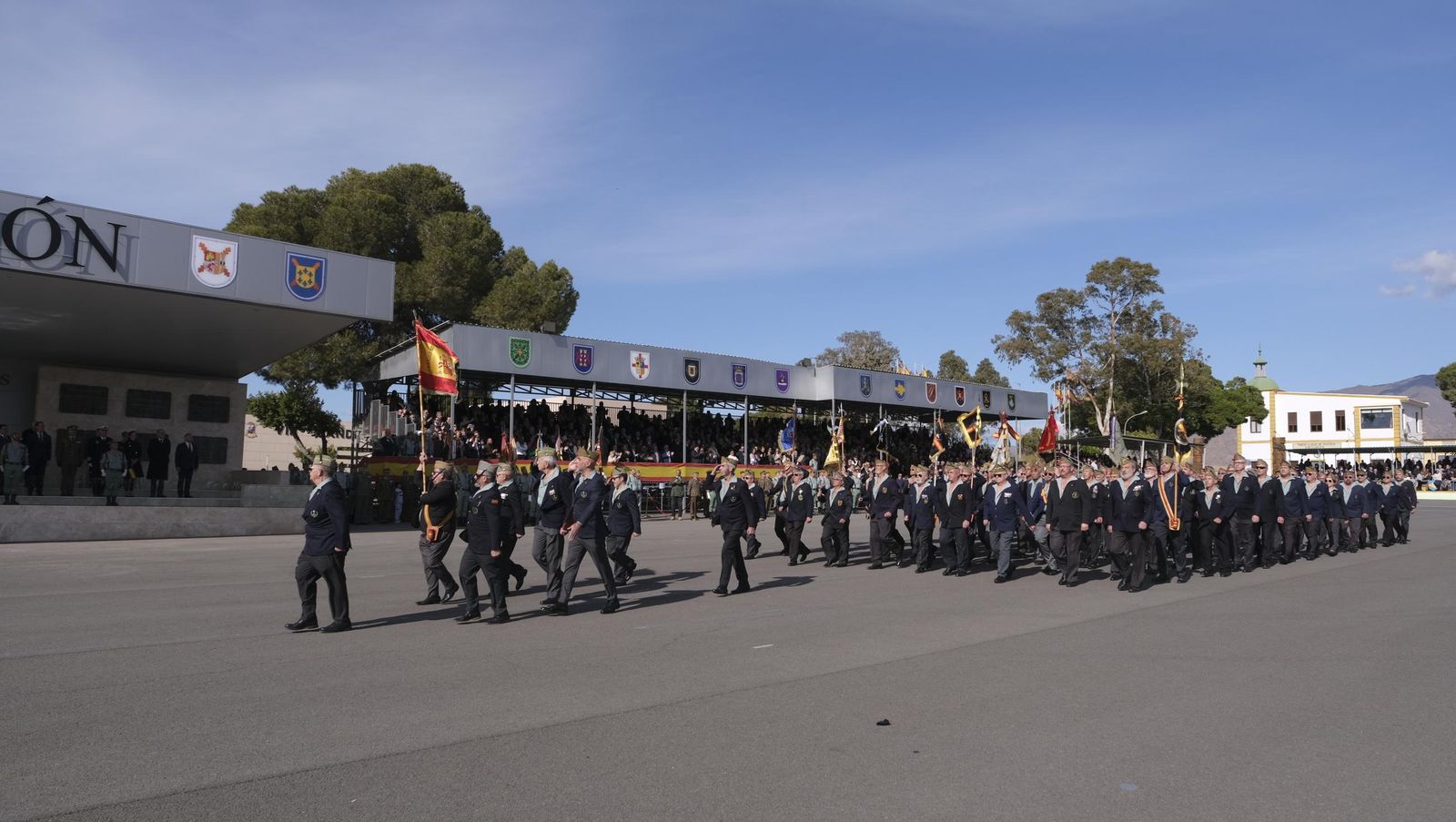 Conmemoración del Combate de Edchera en la Base Álvarez de Sotomayor de La Legión, en imágenes