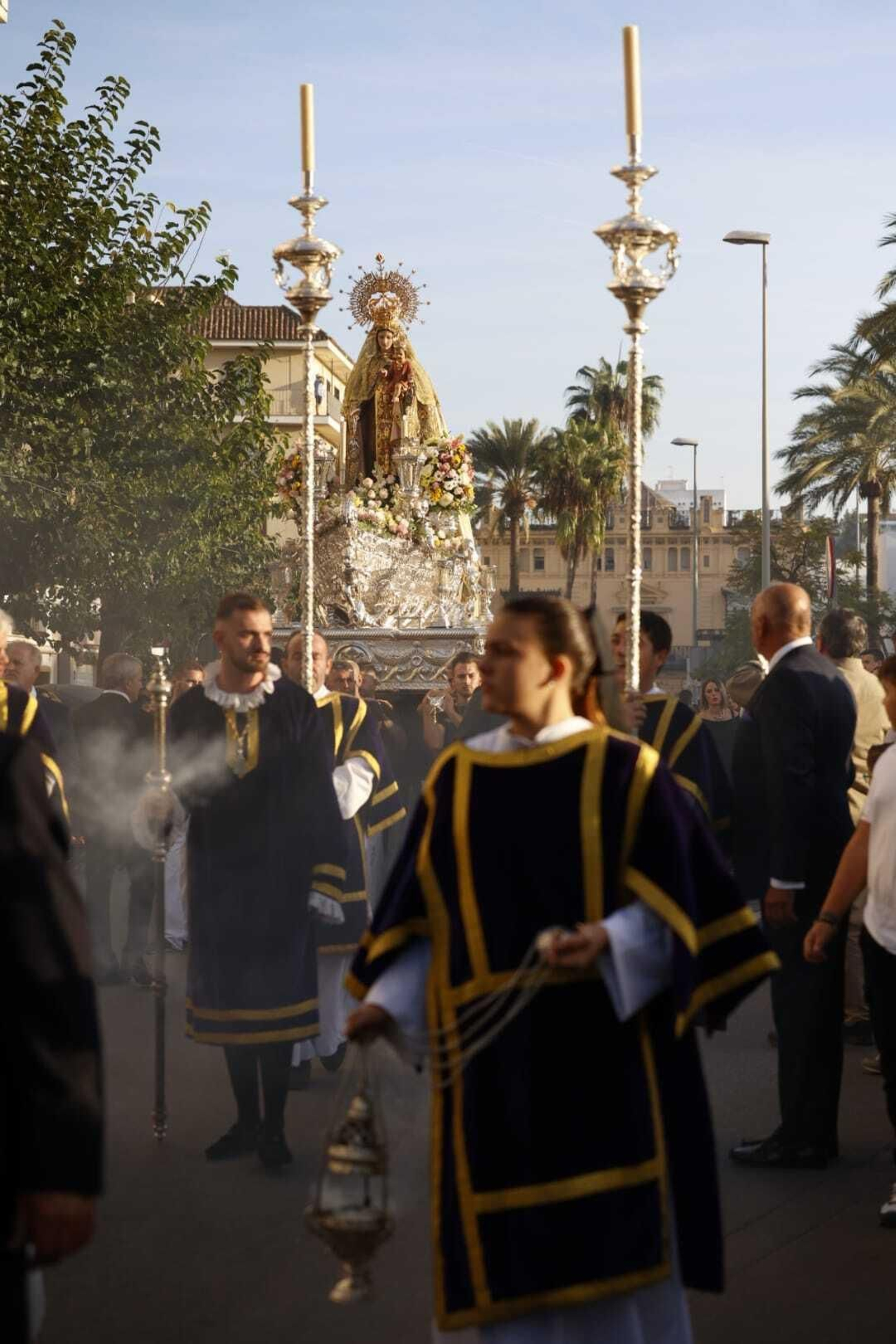 Todas las imágenes de la procesión Magna Mariana de Sanlúcar