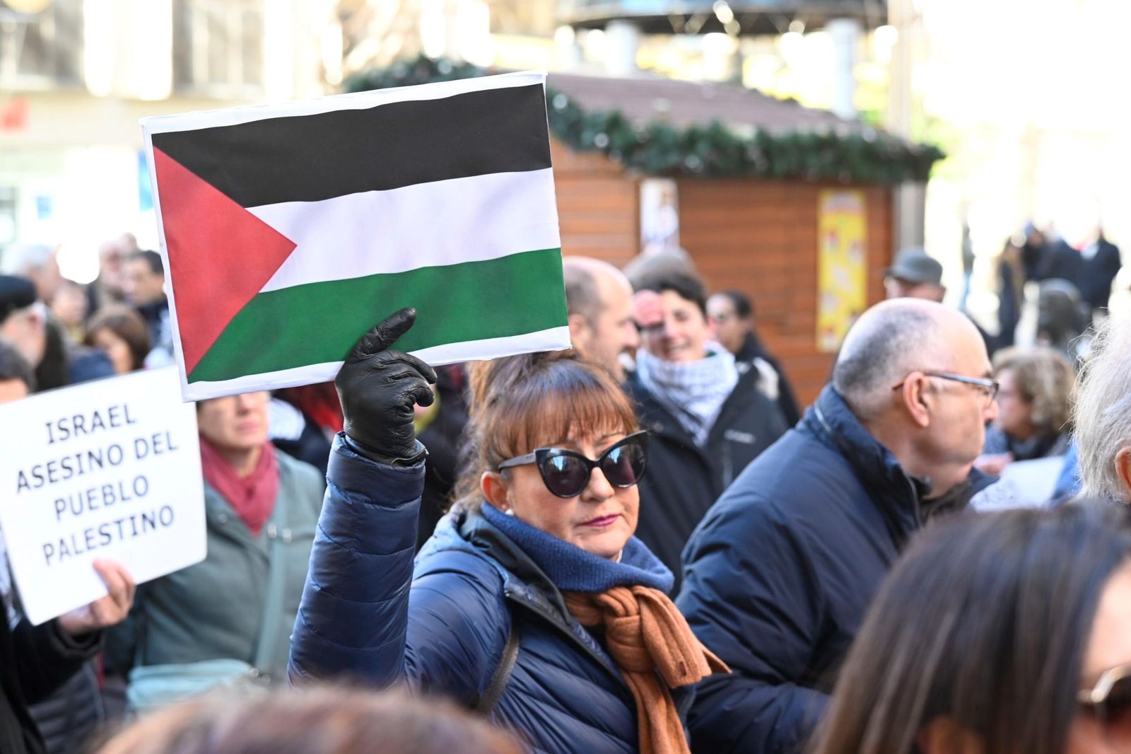 Las imágenes de la manifestación de las iniciativas de solidaridad con Palestina en Córdoba