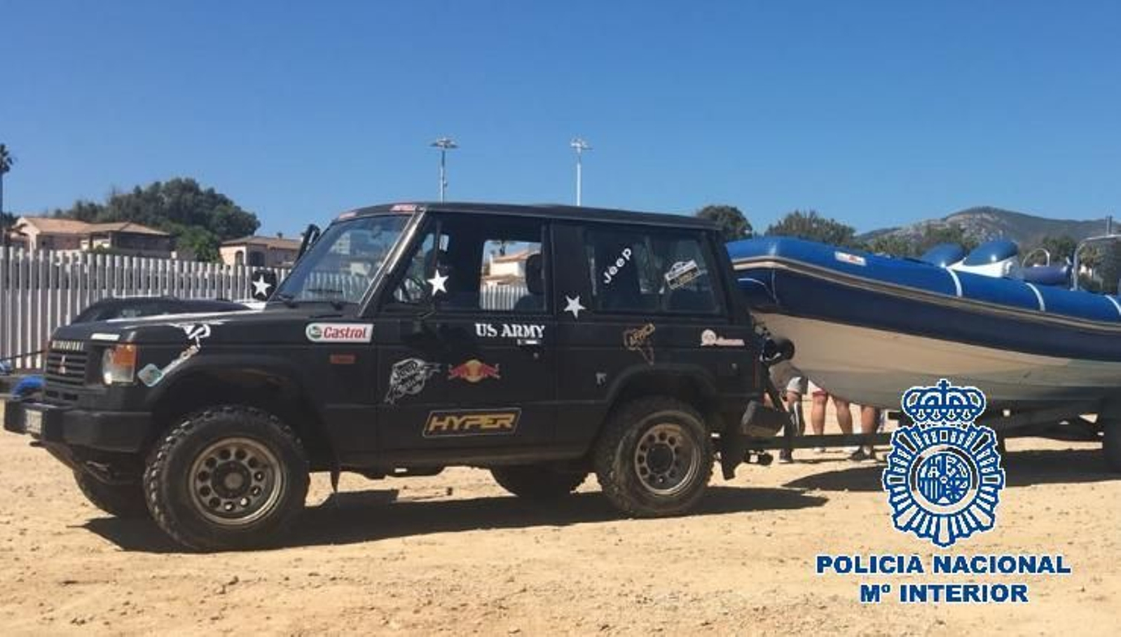 Bienes intervenidos dentro de la Operación Tell en Algeciras