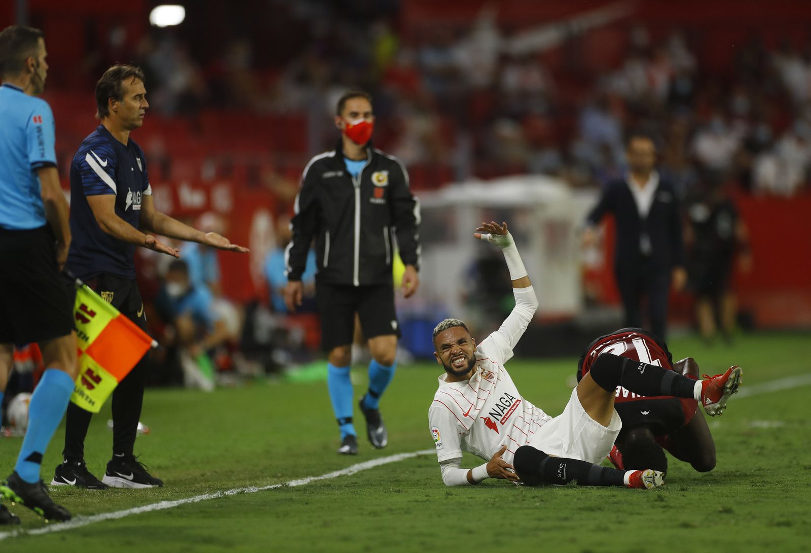 Las imágenes del Sevilla fc-Valencia