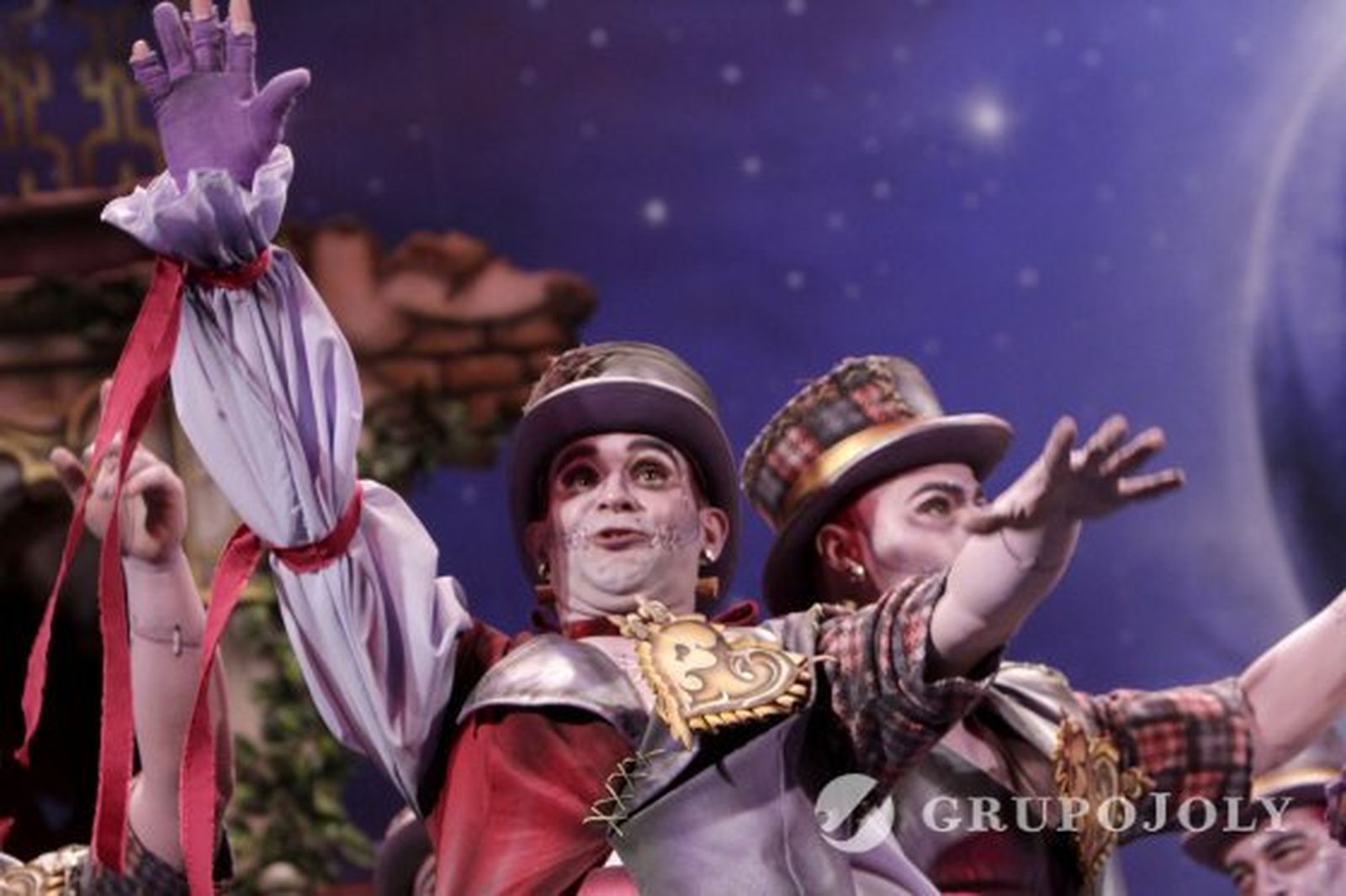 La comparsa perfecta.

Foto: Lourdes de Vicente · Fito Carreto