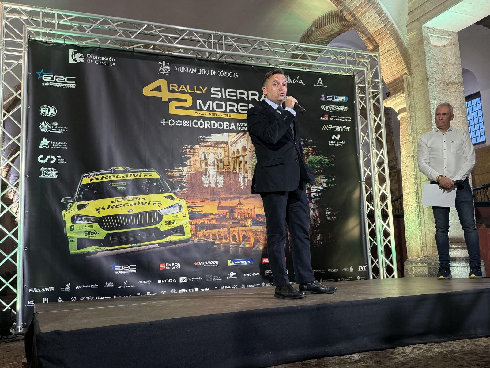 Las mejores fotos del acto de presentación del Rallye Sierra Morena 2025