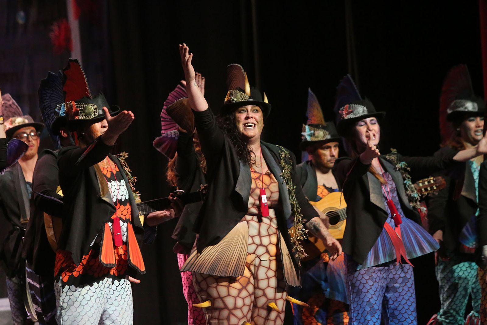Quinto día de preliminares del Carnaval Colombino en imágenes
