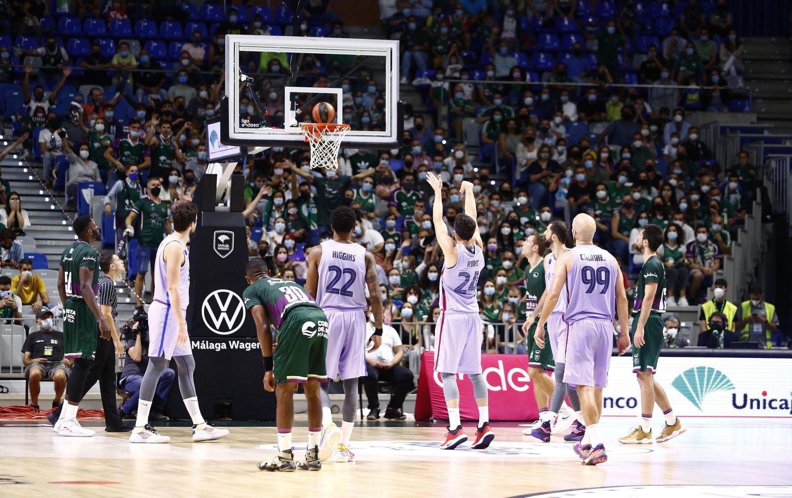 Las fotos del Unicaja-Barça