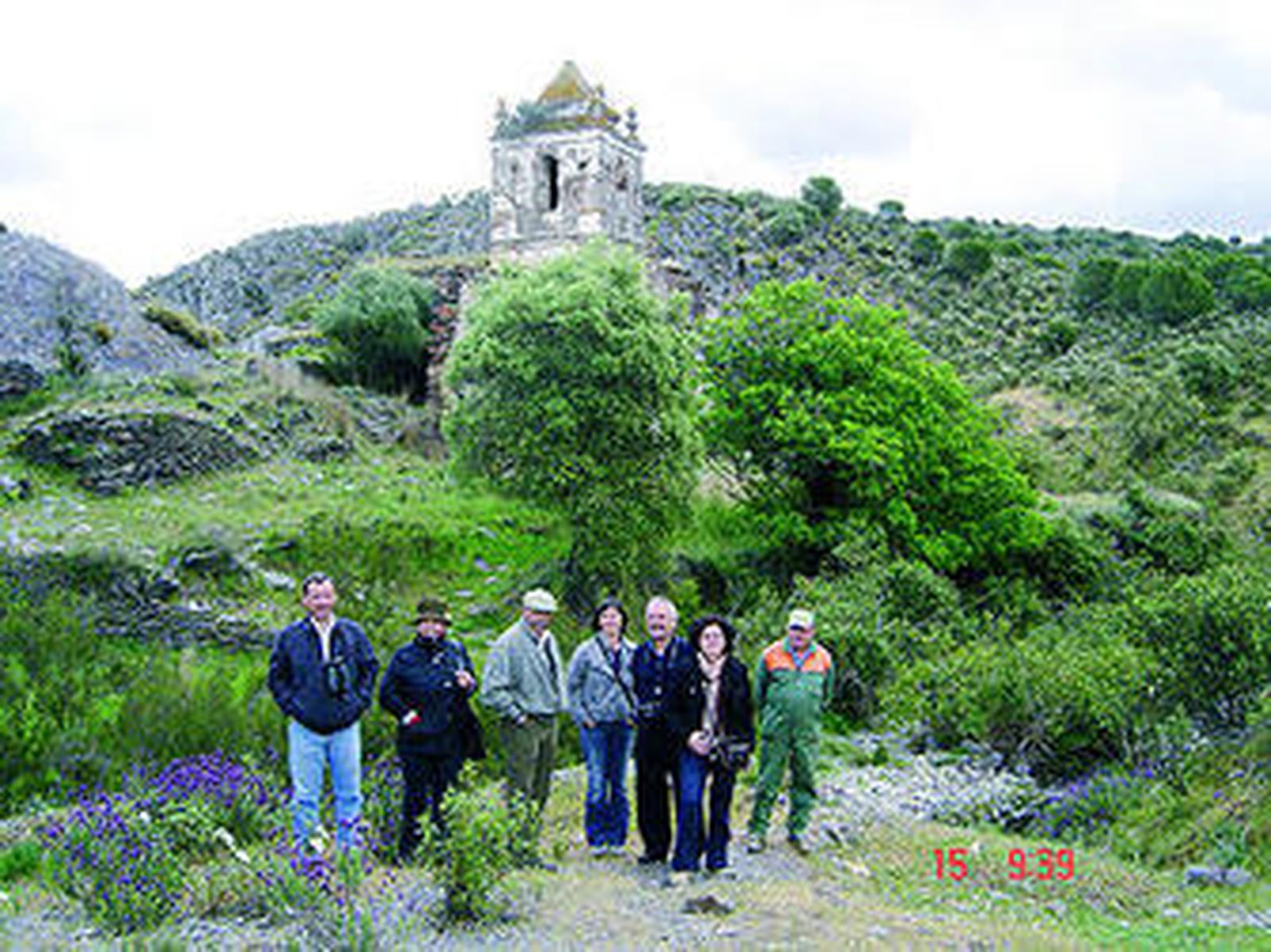 Varios de los asistentes a las jornadas organizadas por el museo municipal de Barrancos.