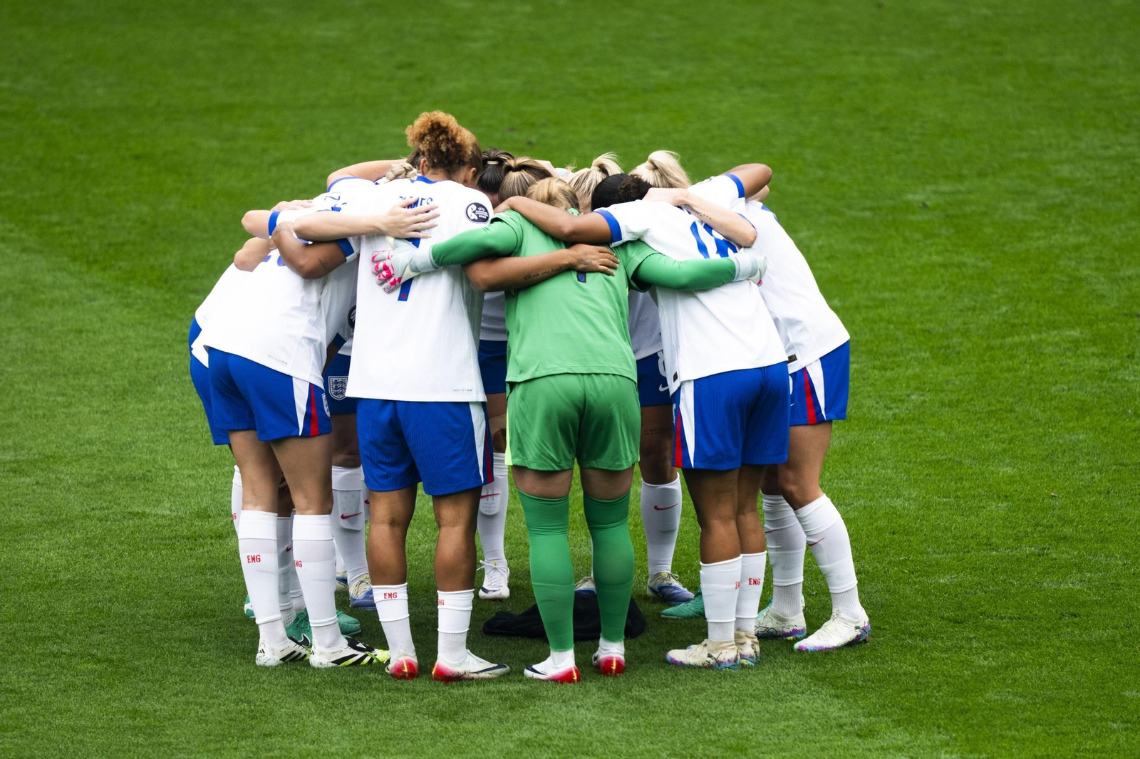 Las mejores imágenes de la final España - Inglaterra de la Eurocopa femenina