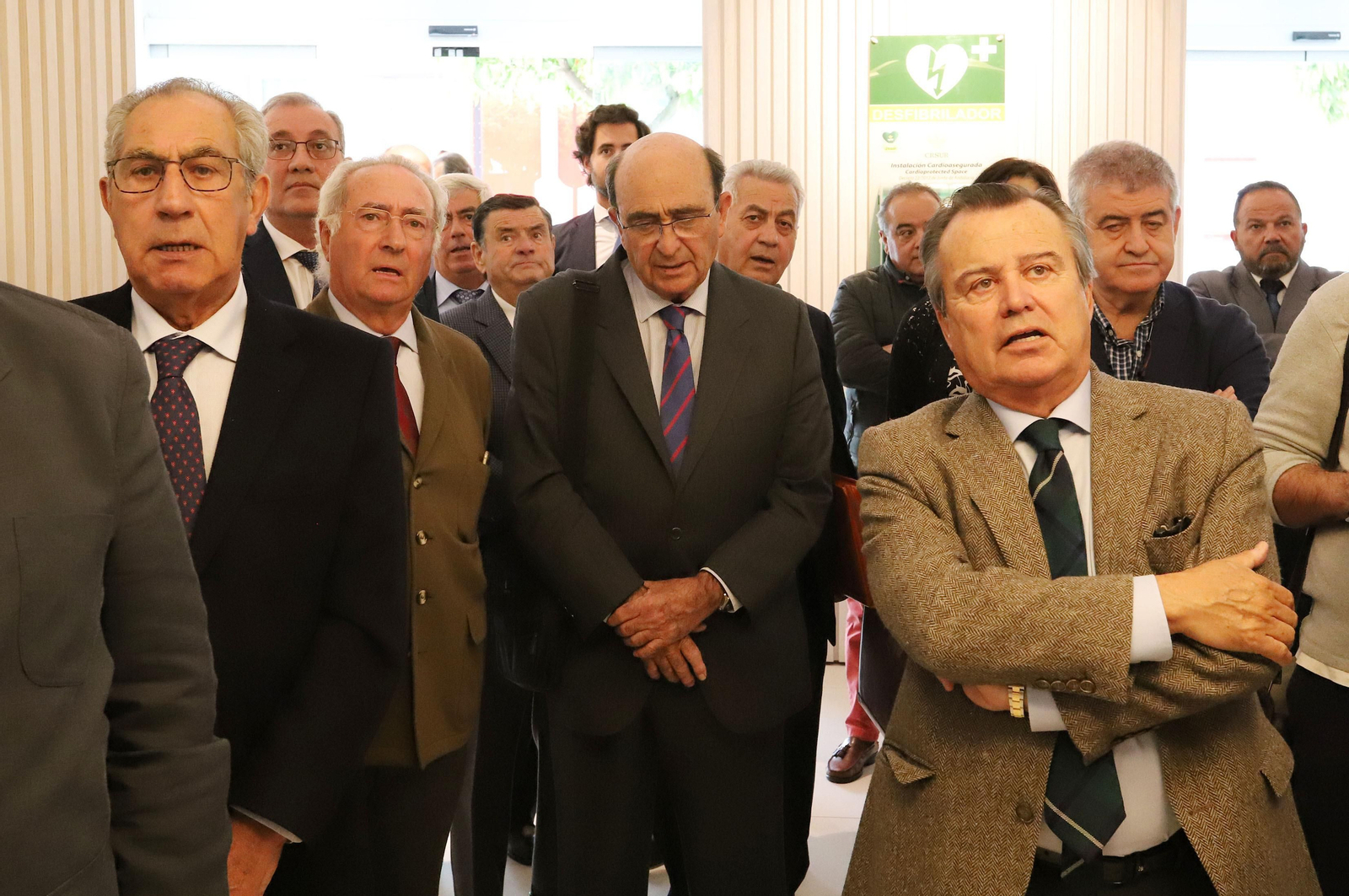 Acto homenaje a Don José Luis García Palacios en la Caja Rural del Sur, en imágenes