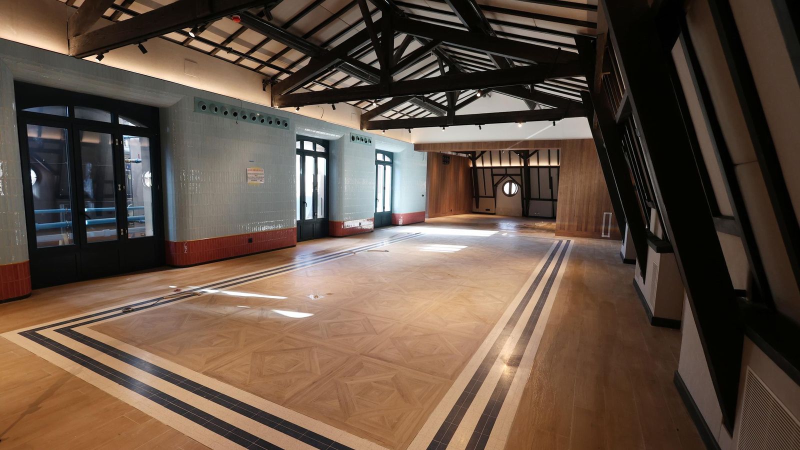 Uno de los espacios de la última planta del Palacio de la Tinta.