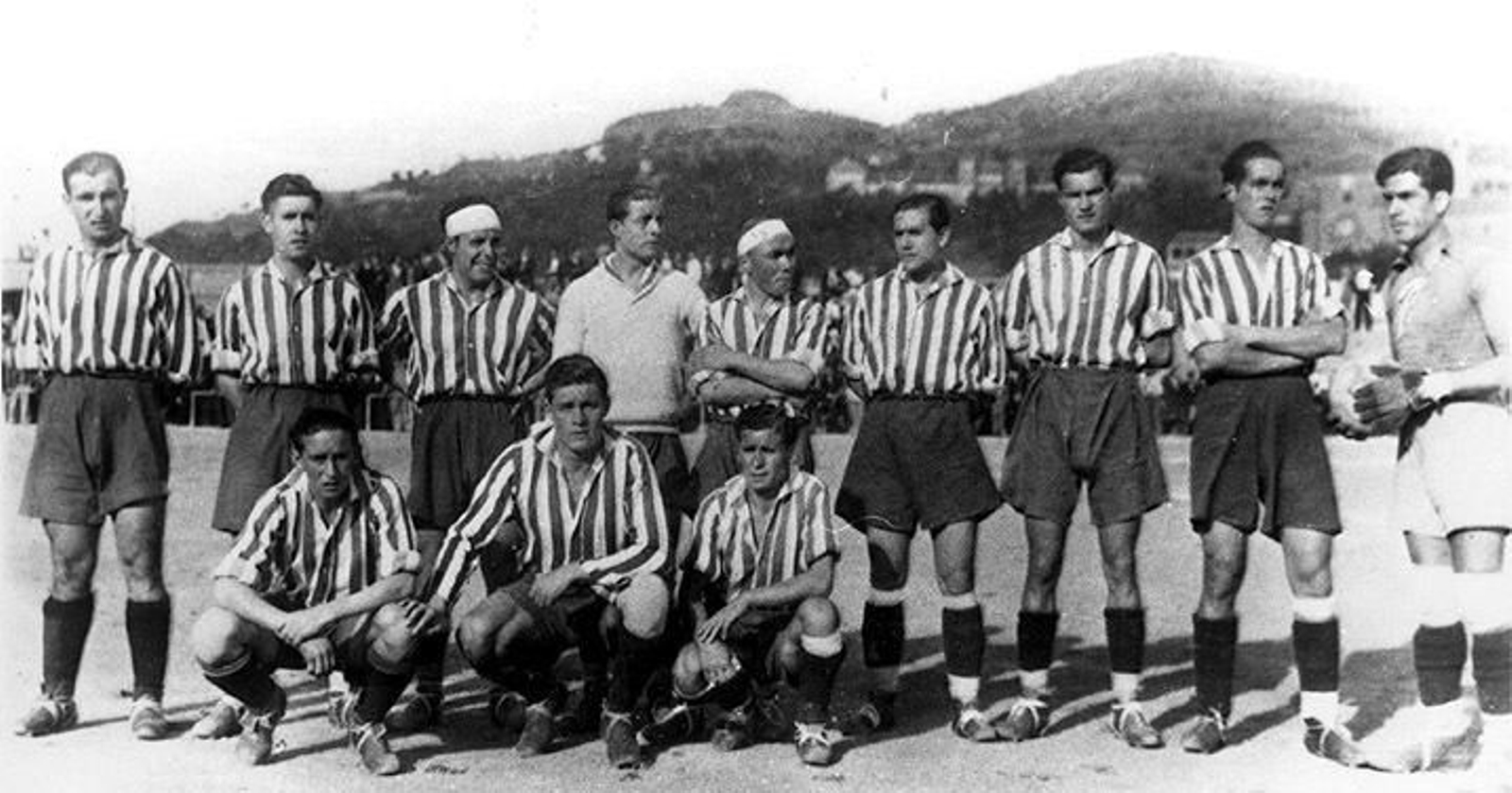 Equipo que venció el 14 de mayo de 1933 al Linares por 1-0.