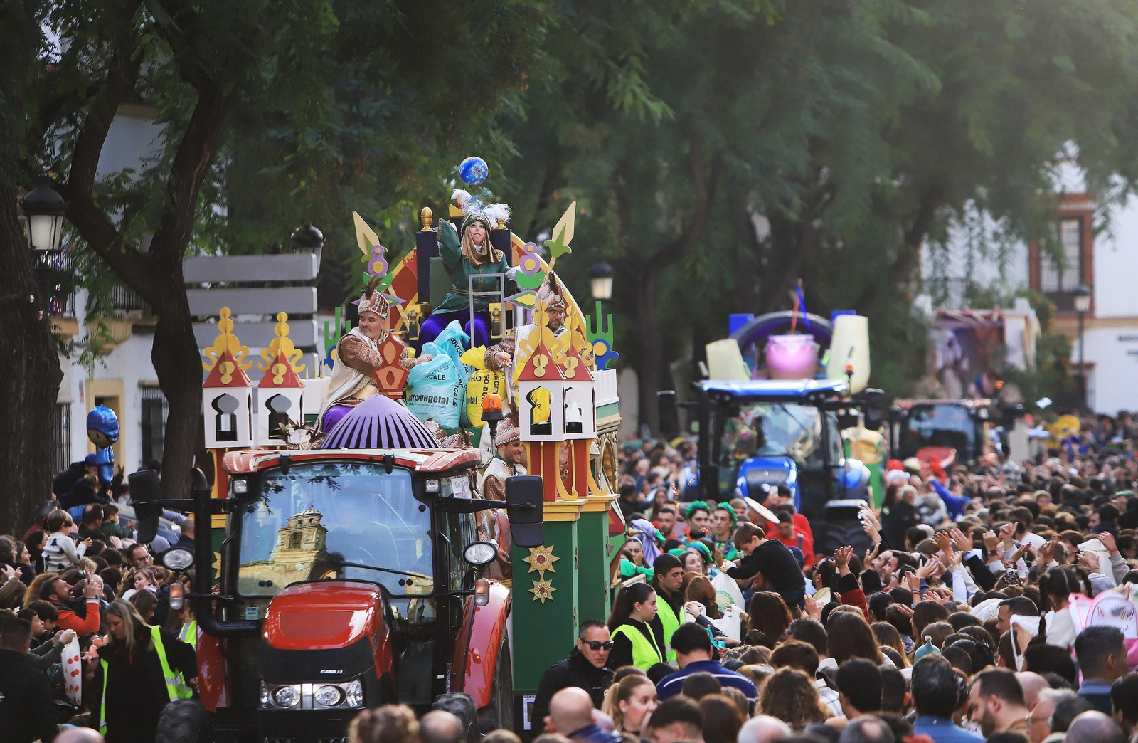 Imágenes de la Cabalgata de los Reyes Magos de Jerez 2025