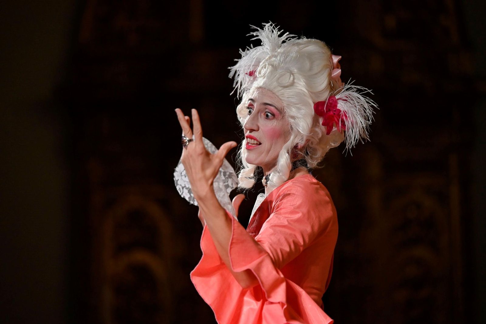 Las imágenes de la primera visita guiada teatralizada al patrimonio barroco de la Diputación de Córdoba