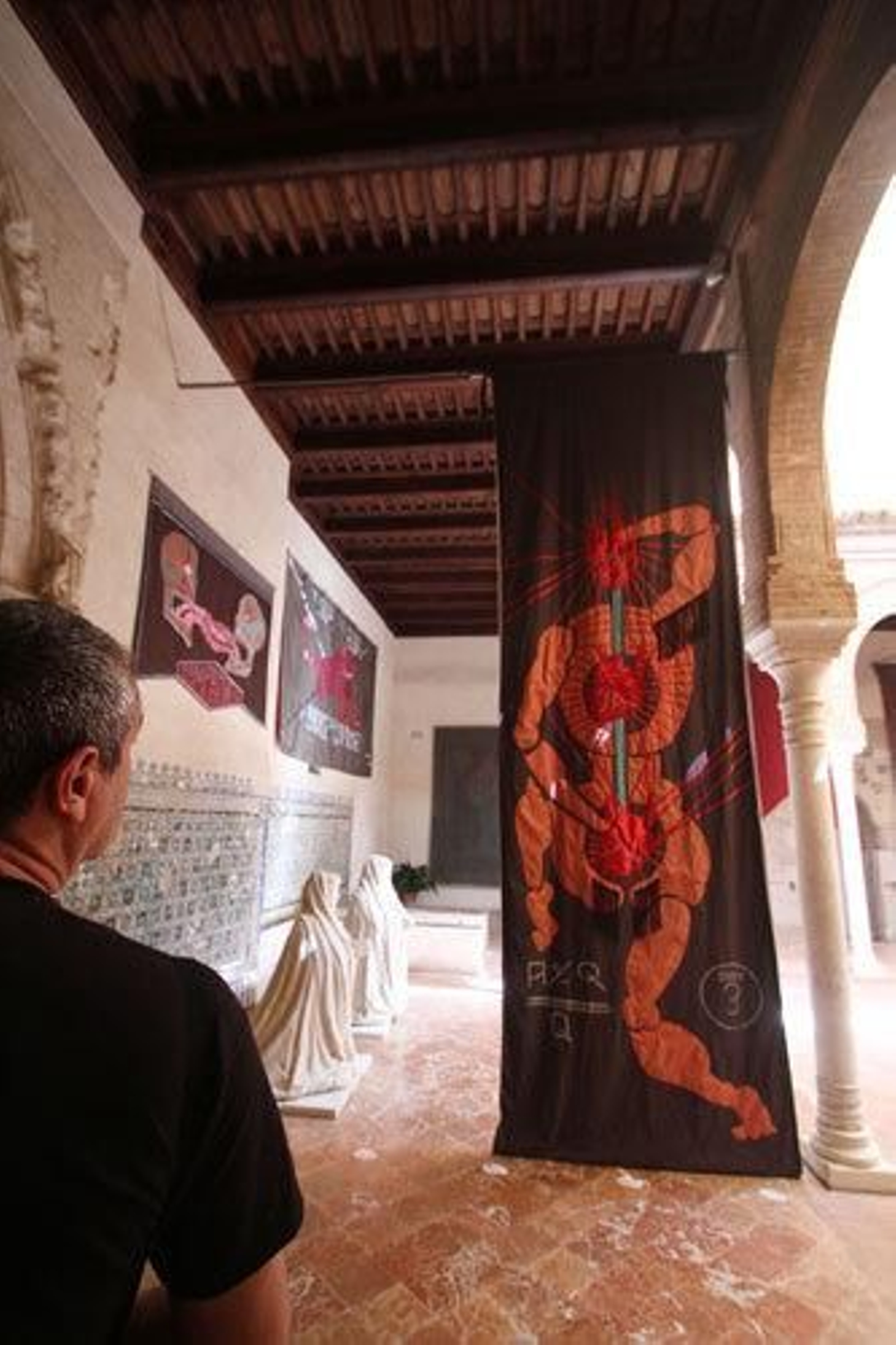 Aspecto de la exposición