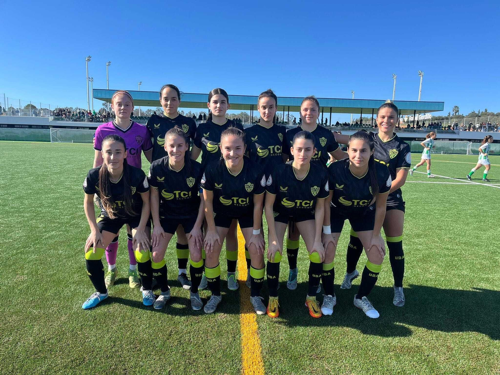 Once presentado por el conjunto almeriense en la Ciudad Deportiva Rafael Gordillo.