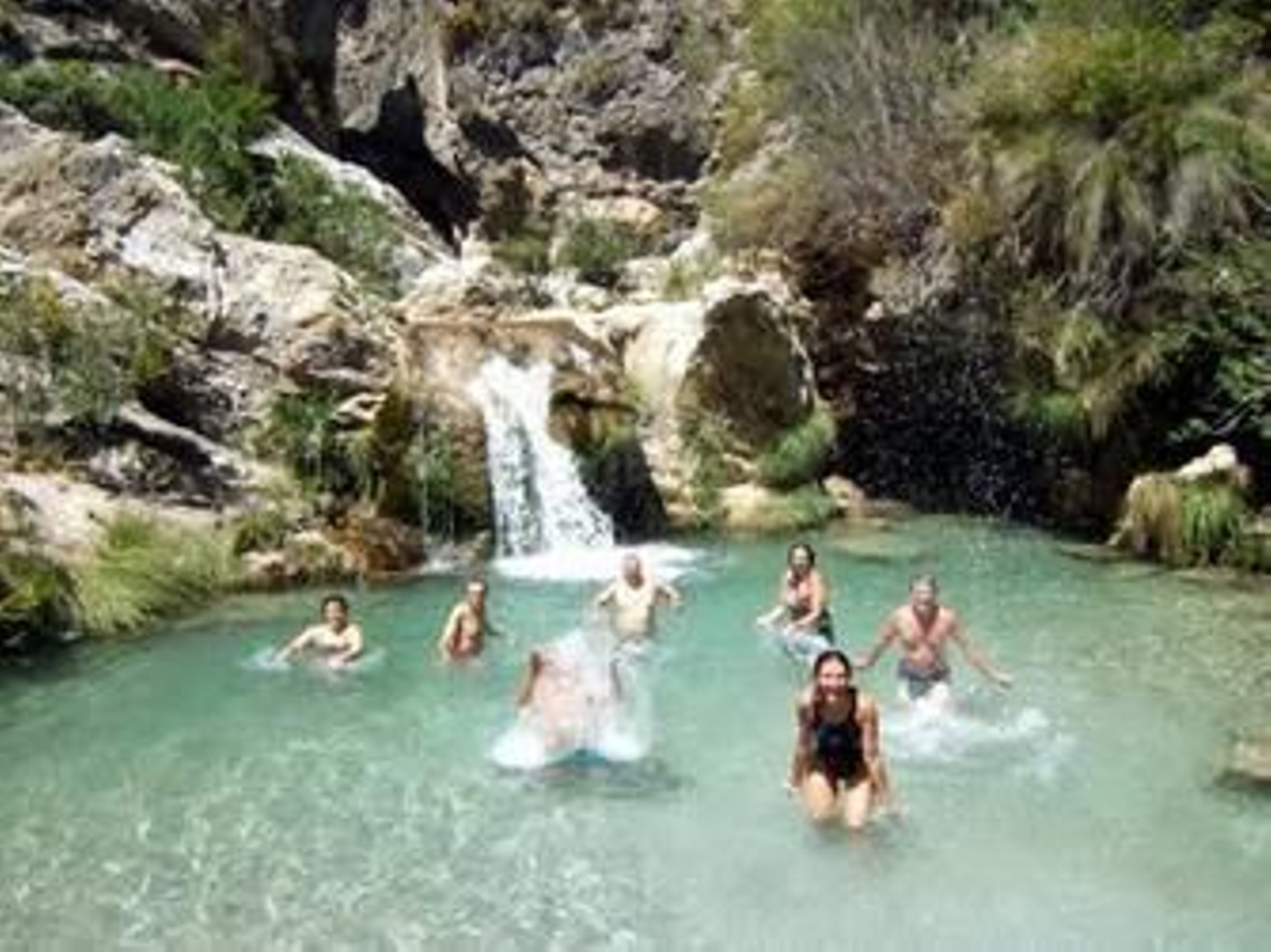 La senda del nacimiento del río Verde