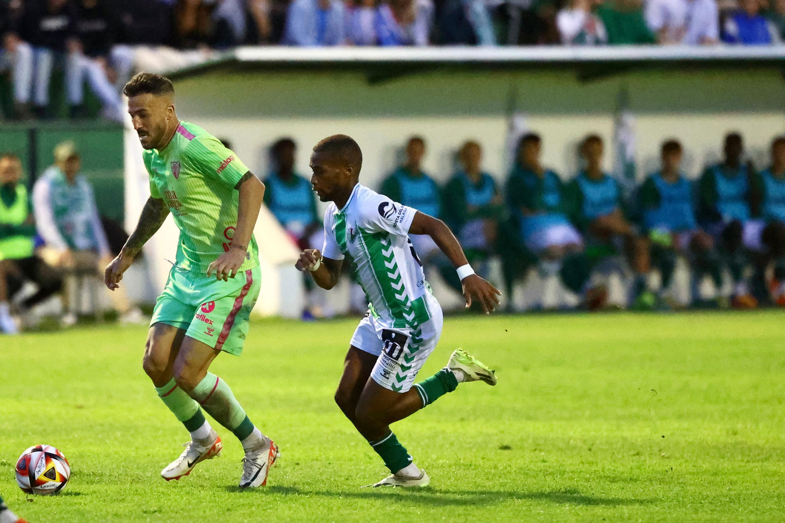 El Antequera-Málaga CF, en fotos