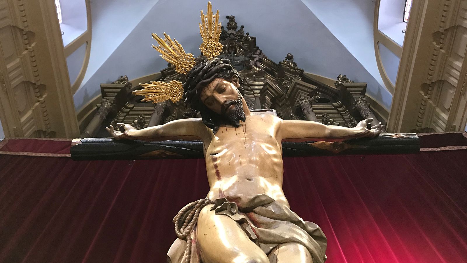 Veneración al Santísimo Cristo de la Salud de San Bernardo