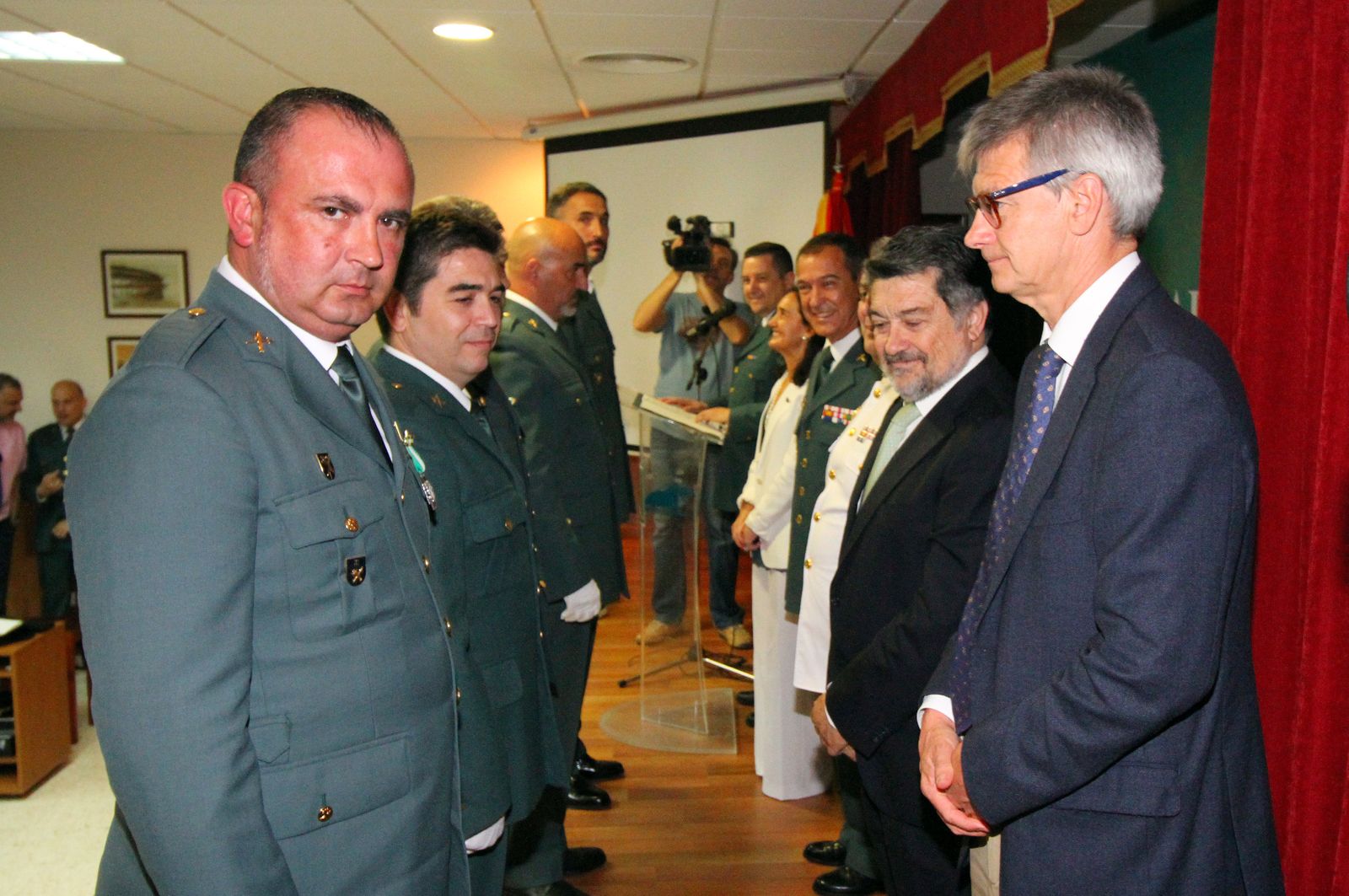 Imágenes del acto de celebración del 173 aniversario de la fundación de la Guardia Civil.